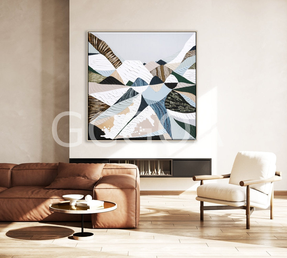 Great Dividing Plateau 14 Original Painting by Ani Ipradjian - Gold Coast Gallery Of ArtAni Ipradjian