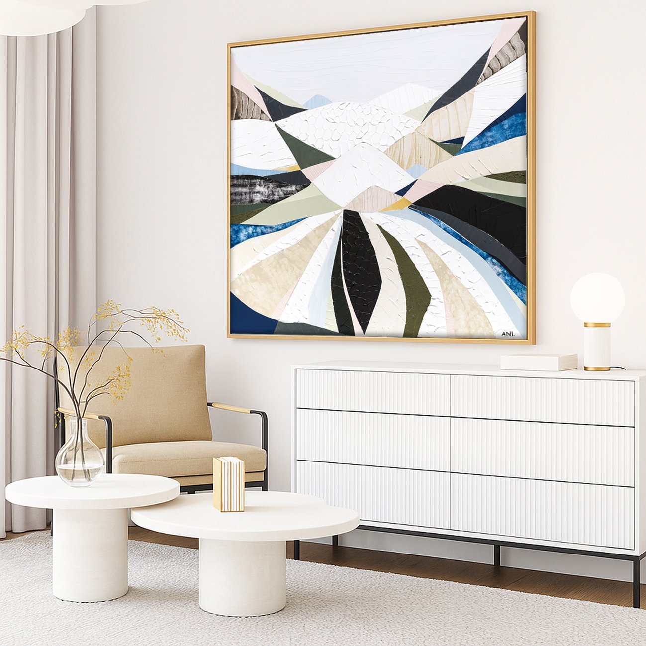 Great Dividing Plateau 3 Original Painting by Ani Ipradjian - Gold Coast Gallery Of ArtAni Ipradjian