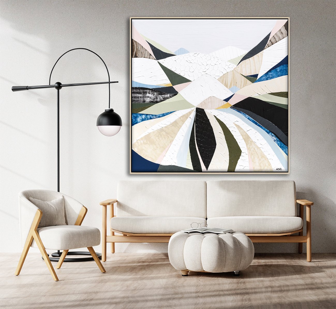 Great Dividing Plateau 3 Original Painting by Ani Ipradjian - Gold Coast Gallery Of ArtAni Ipradjian
