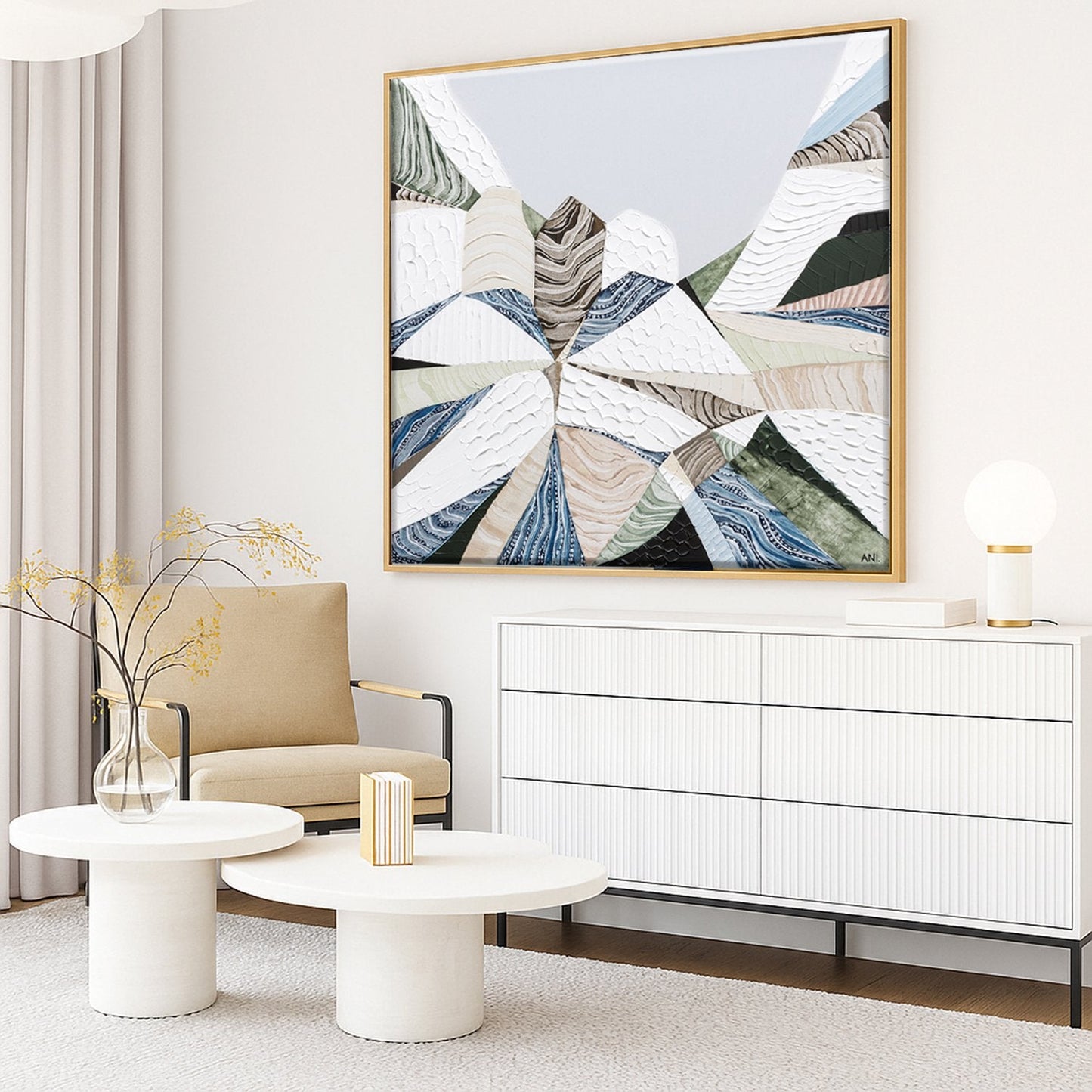 Great Dividing Plateau 7– Original Australian Mountain Landscape Painting by Ani Ipradjian - Gold Coast Gallery Of ArtAni Ipradjian