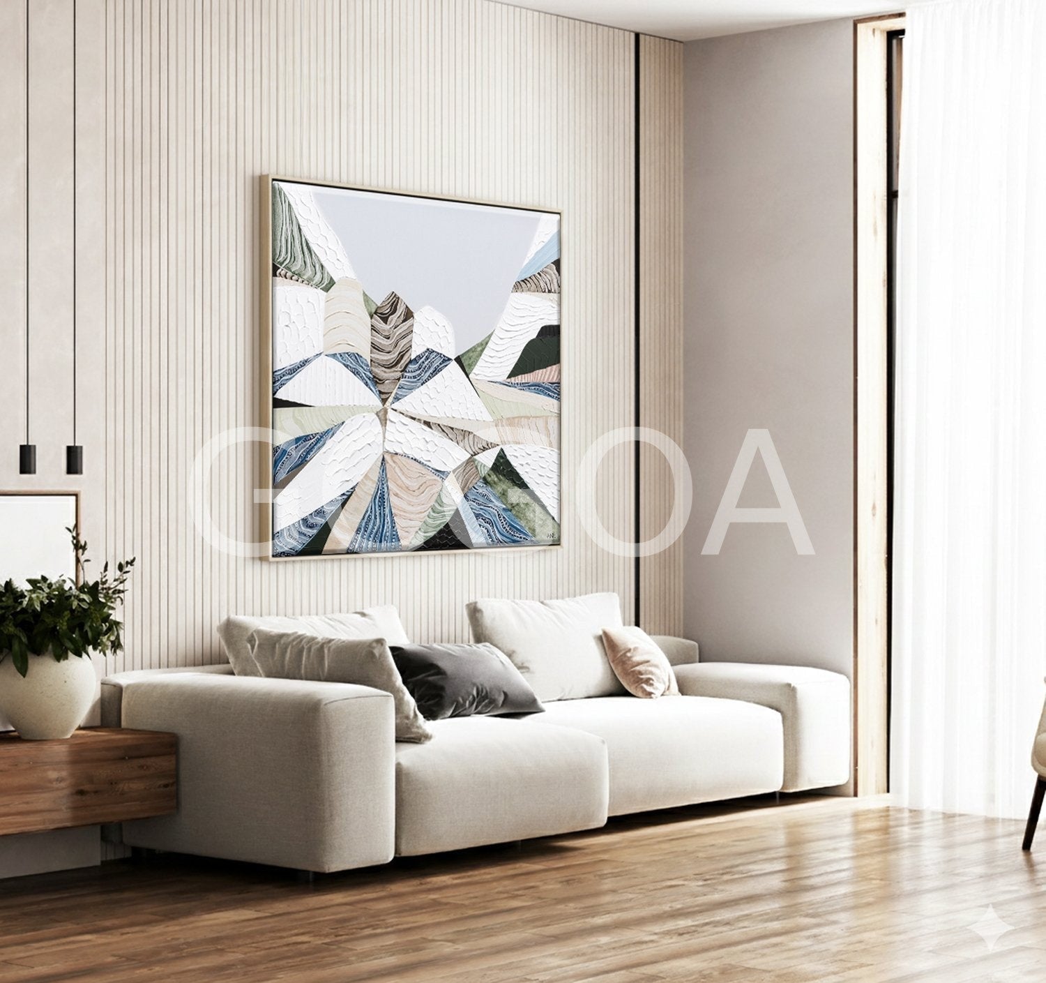 Great Dividing Plateau 7– Original Australian Mountain Landscape Painting by Ani Ipradjian - Gold Coast Gallery Of ArtAni Ipradjian