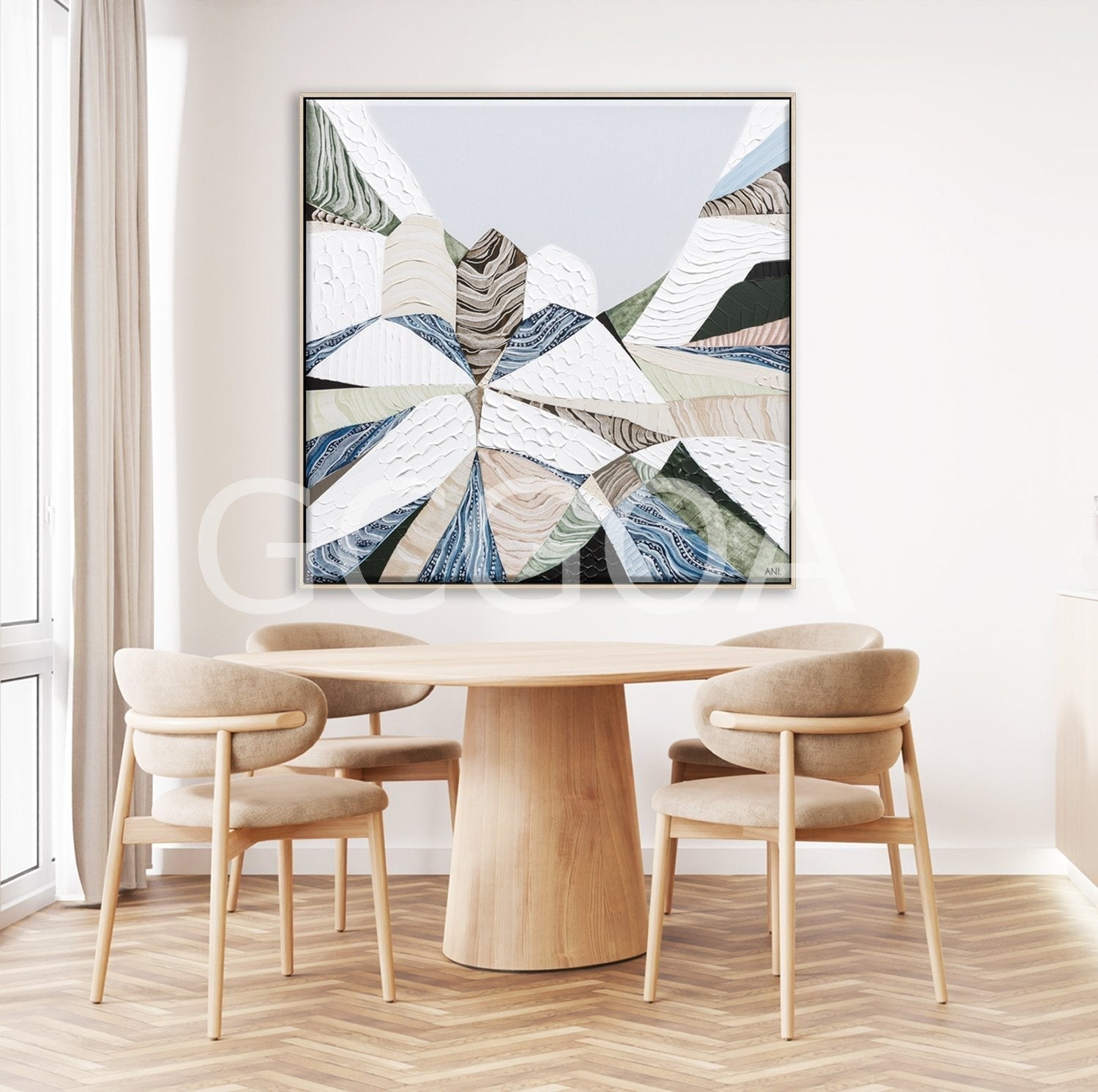 Great Dividing Plateau 7– Original Australian Mountain Landscape Painting by Ani Ipradjian - Gold Coast Gallery Of ArtAni Ipradjian