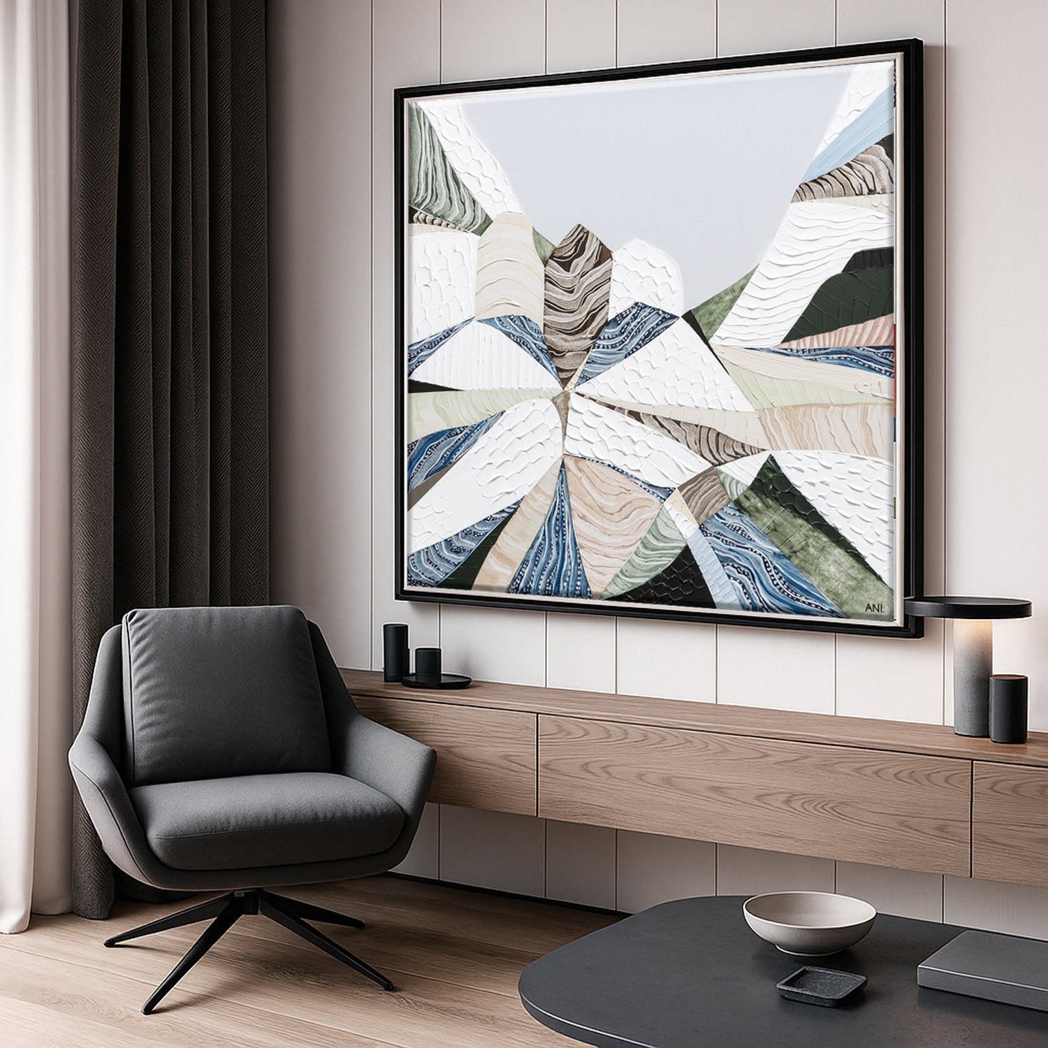 Great Dividing Plateau 7– Original Australian Mountain Landscape Painting by Ani Ipradjian - Gold Coast Gallery Of ArtAni Ipradjian