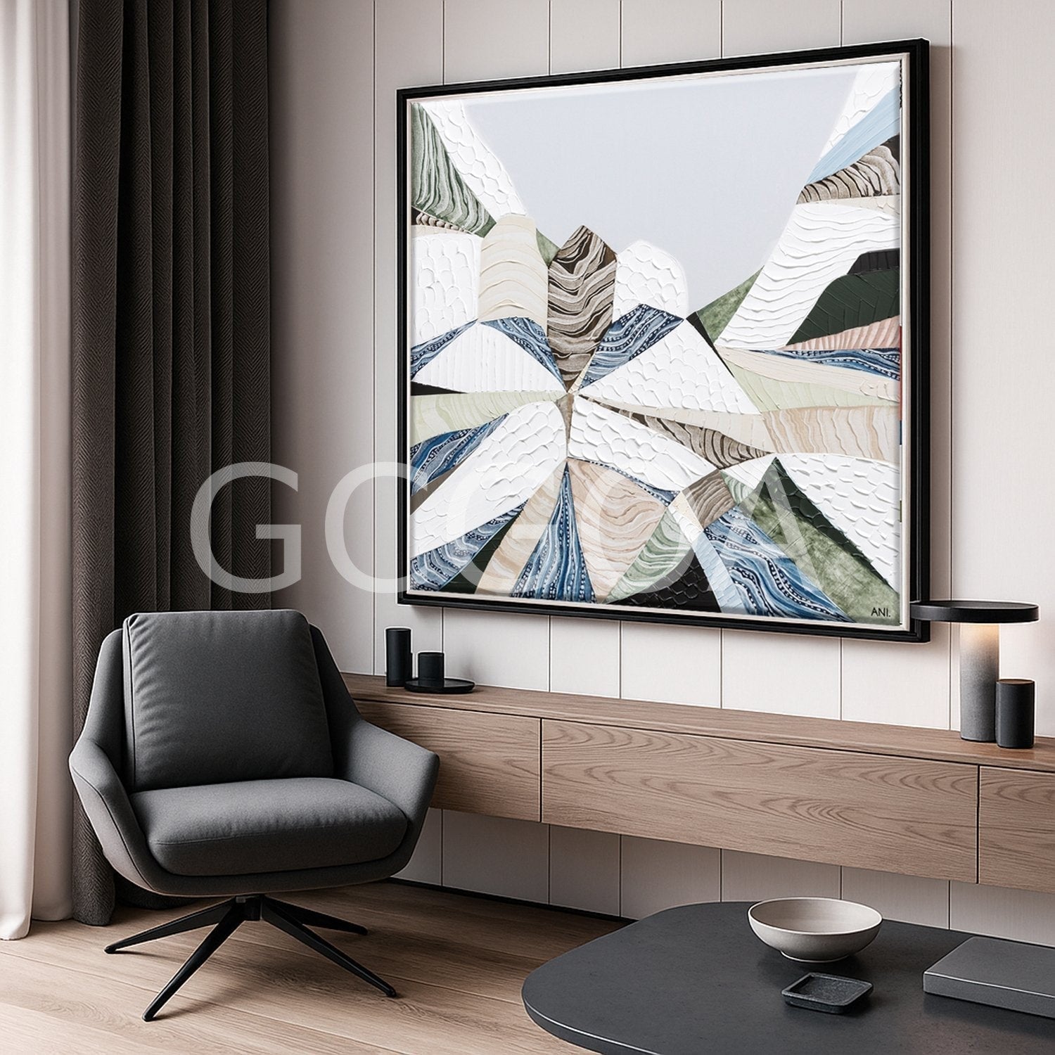 Great Dividing Plateau 7– Original Australian Mountain Landscape Painting by Ani Ipradjian - Gold Coast Gallery Of ArtAni Ipradjian
