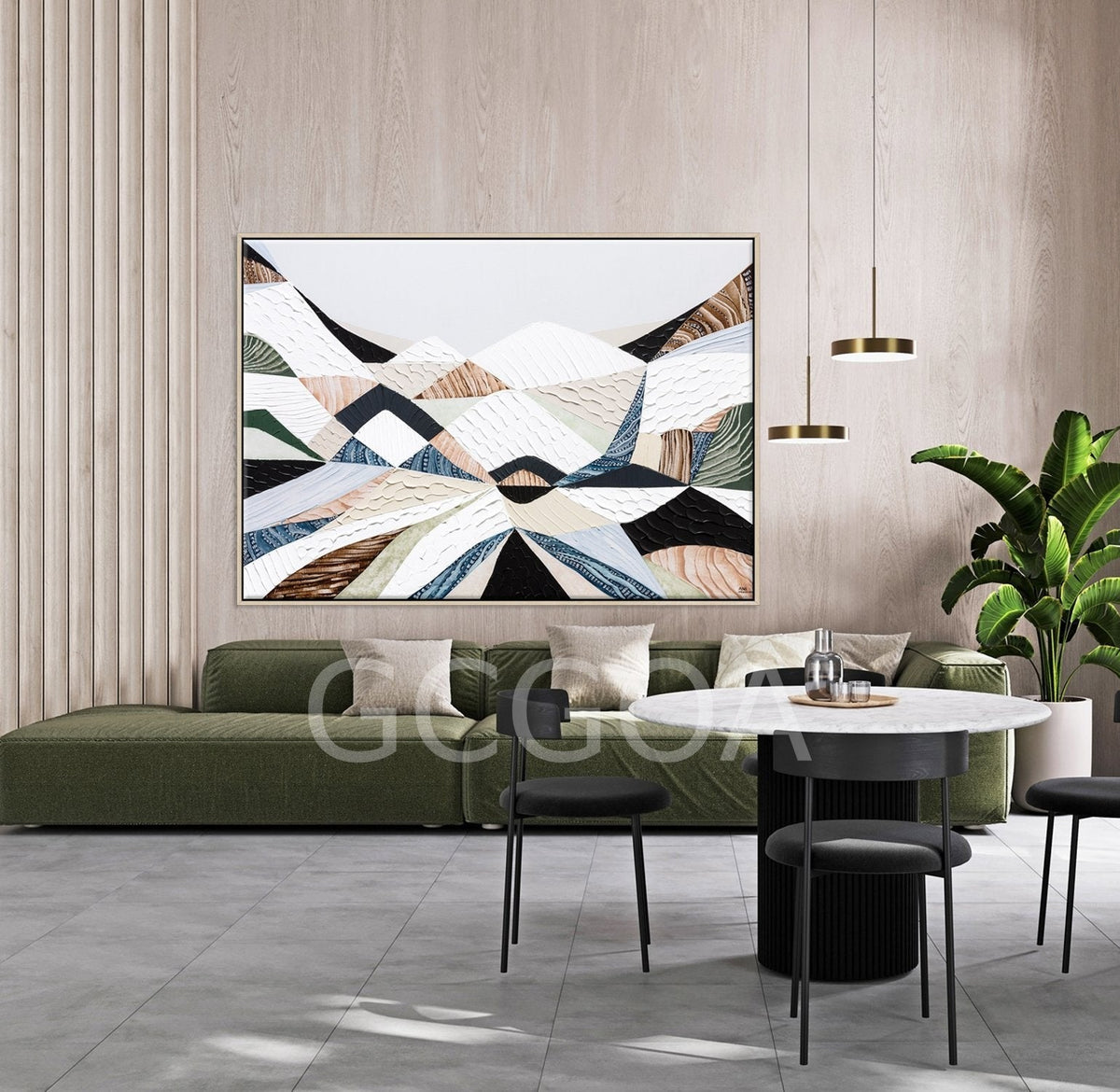 Great Dividing Ranges 10 Origianl Painting Ani Ipradjian - Gold Coast Gallery Of ArtAni Ipradjian