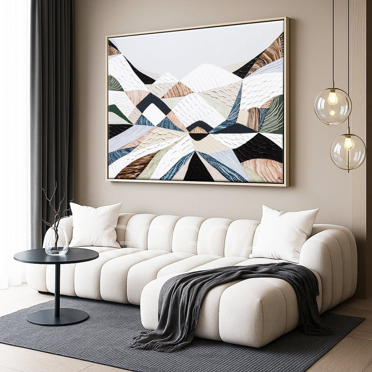 Great Dividing Ranges 10 Origianl Painting Ani Ipradjian - Gold Coast Gallery Of ArtAni Ipradjian