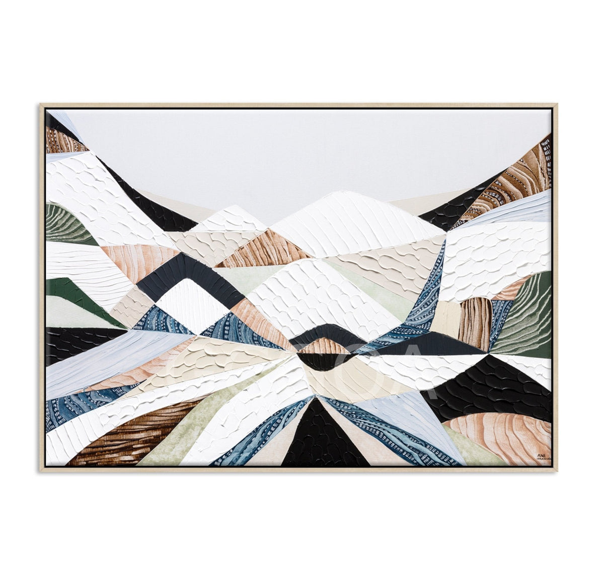 Great Dividing Ranges 10 Origianl Painting Ani Ipradjian - Gold Coast Gallery Of ArtAni Ipradjian