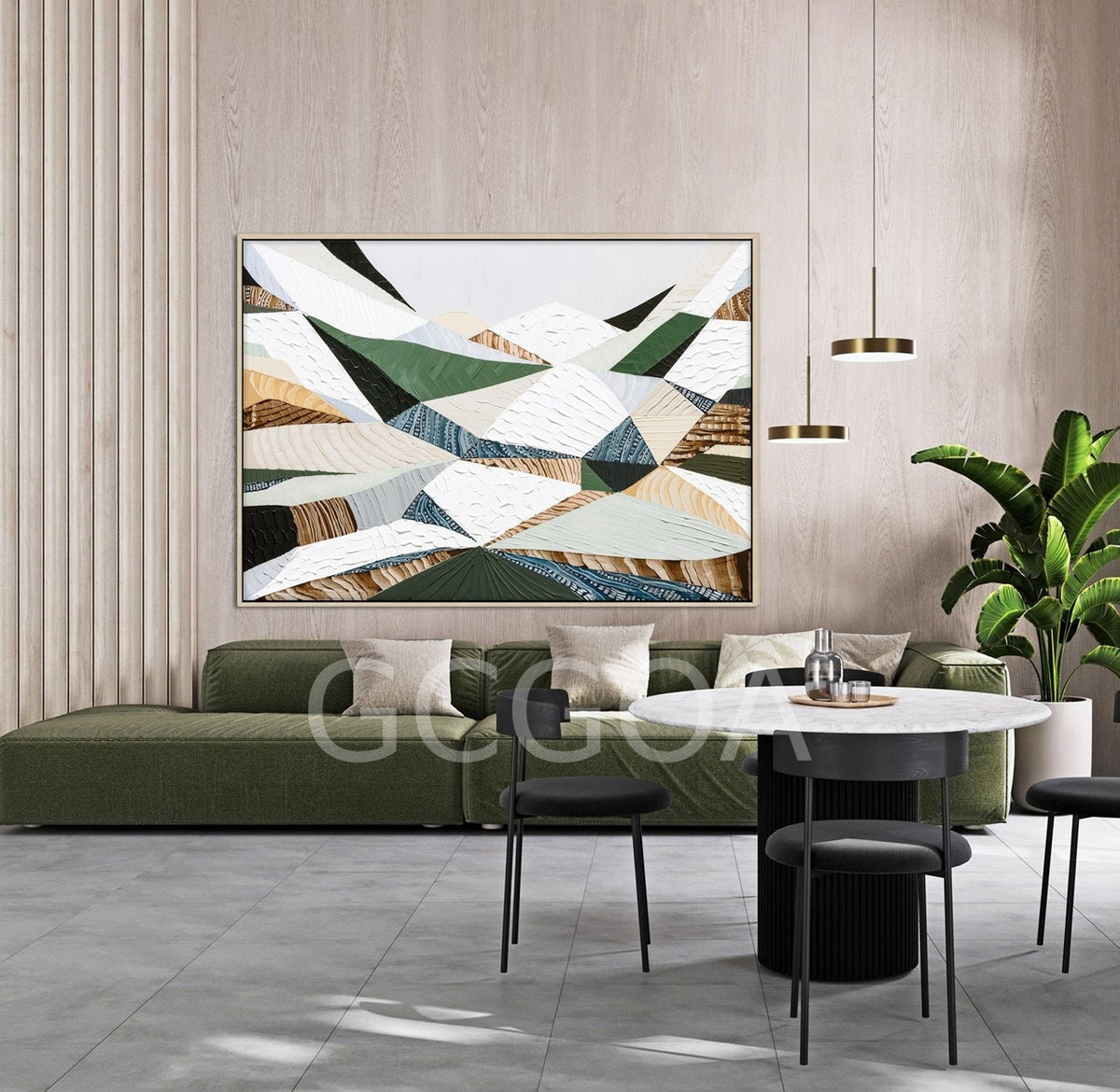 Great Dividing Ranges 9 Original Painting by Ani Ipradjian - Gold Coast Gallery Of ArtAni Ipradjian
