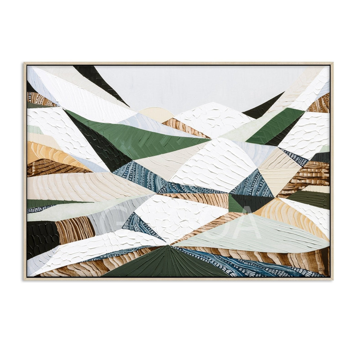 Great Dividing Ranges 9 Original Painting by Ani Ipradjian - Gold Coast Gallery Of ArtAni Ipradjian