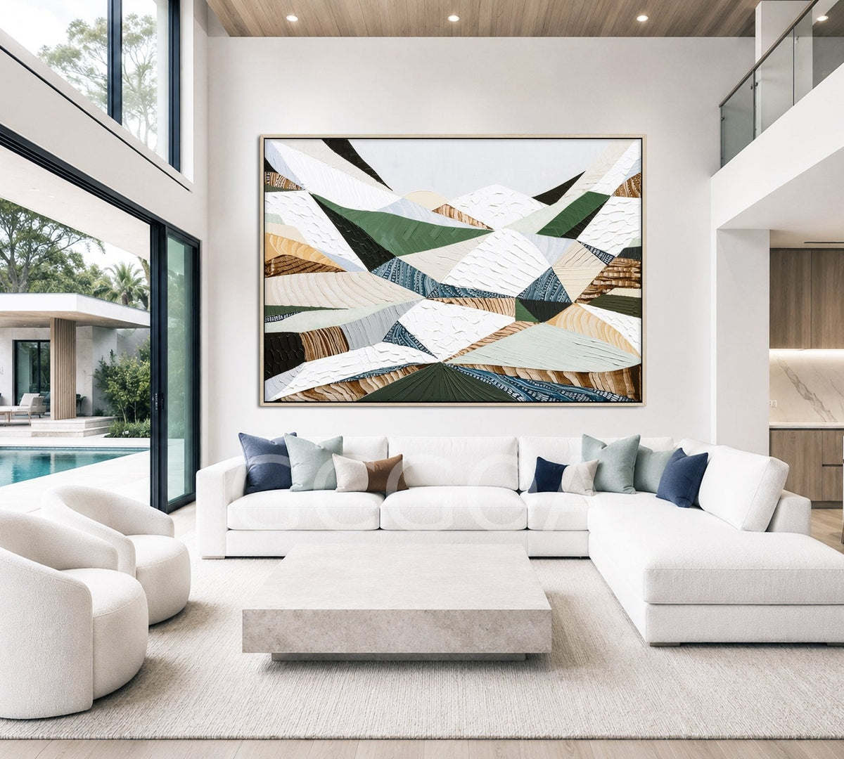Great Dividing Ranges 9 Original Painting by Ani Ipradjian - Gold Coast Gallery Of ArtAni Ipradjian