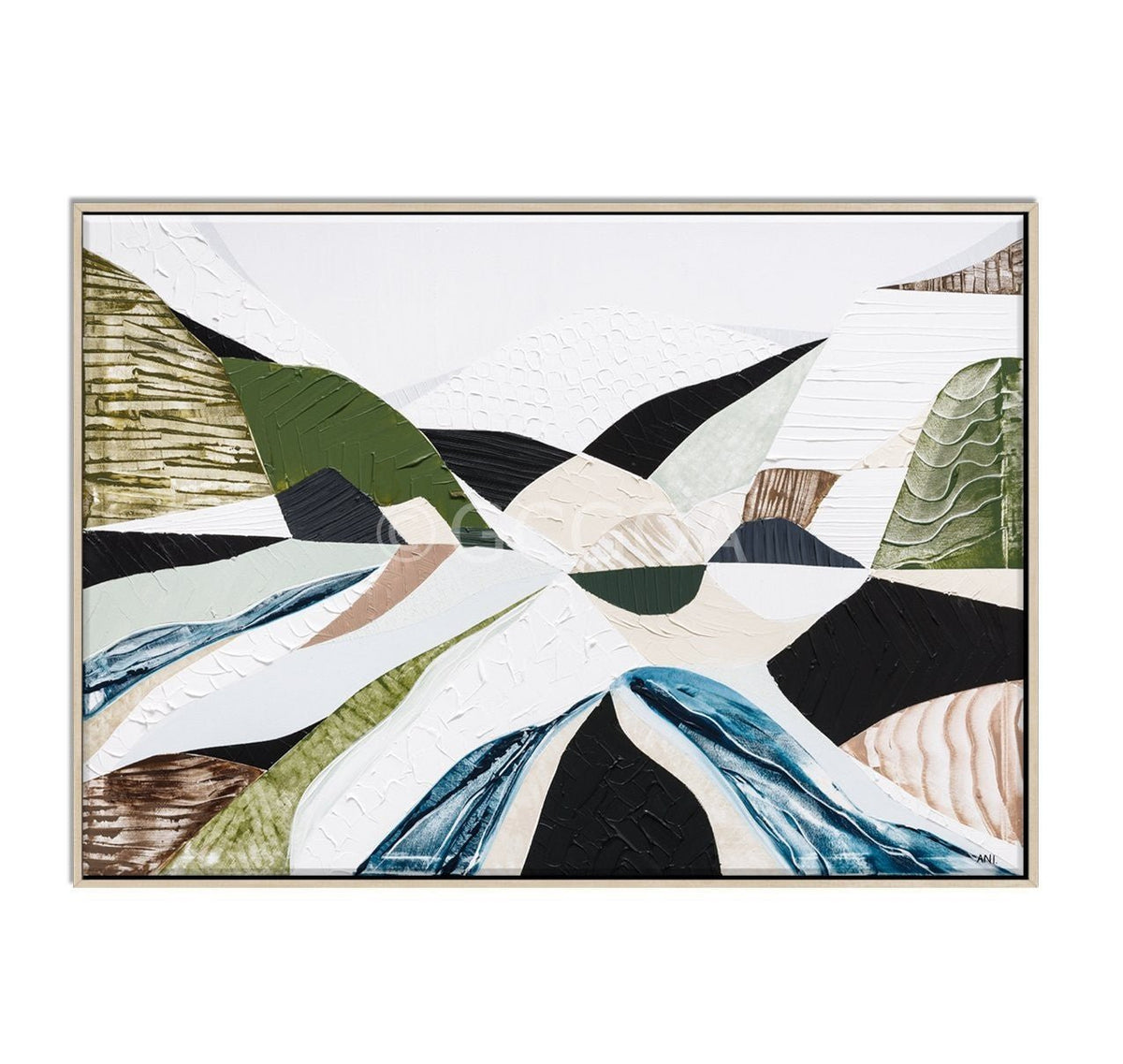 Great Dividing Ranges – Original Painting by Ani Ipradjian - Gold Coast Gallery Of ArtAni Ipradjian