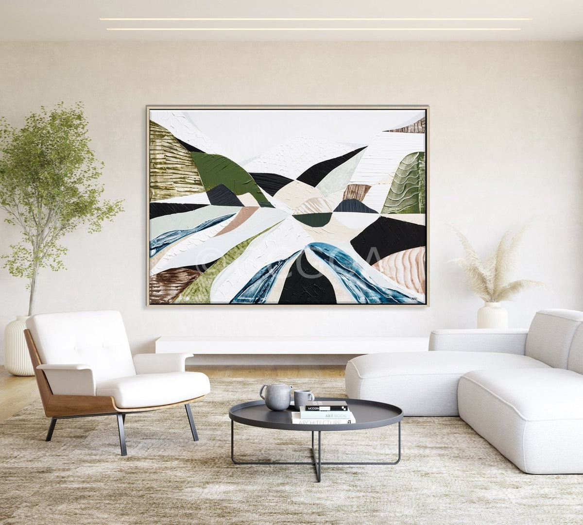 Great Dividing Ranges – Original Painting by Ani Ipradjian - Gold Coast Gallery Of ArtAni Ipradjian