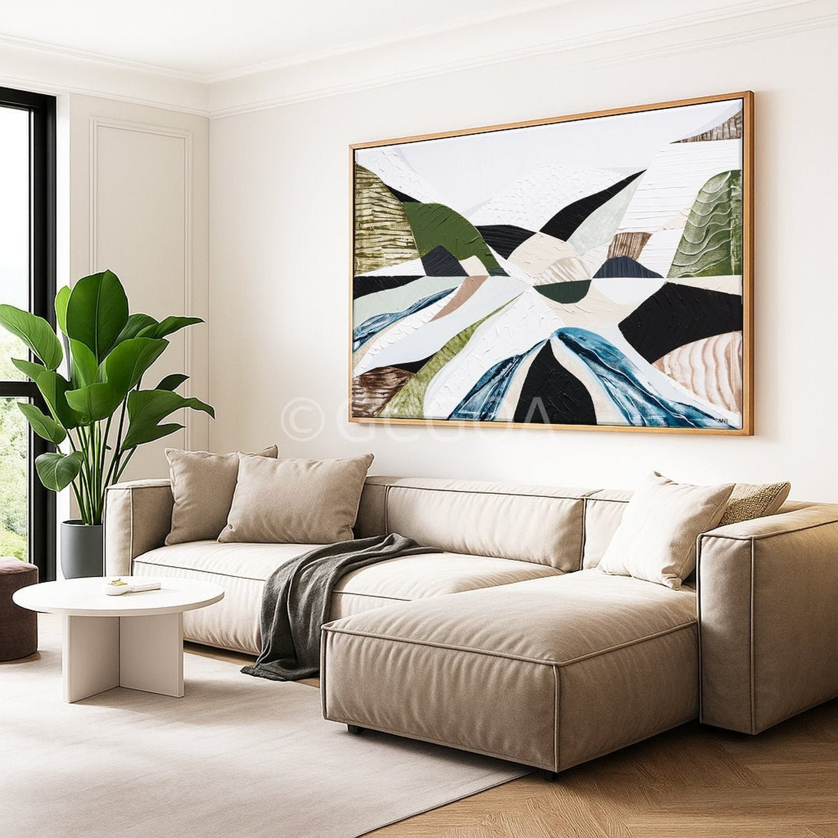 Great Dividing Ranges – Original Painting by Ani Ipradjian - Gold Coast Gallery Of ArtAni Ipradjian