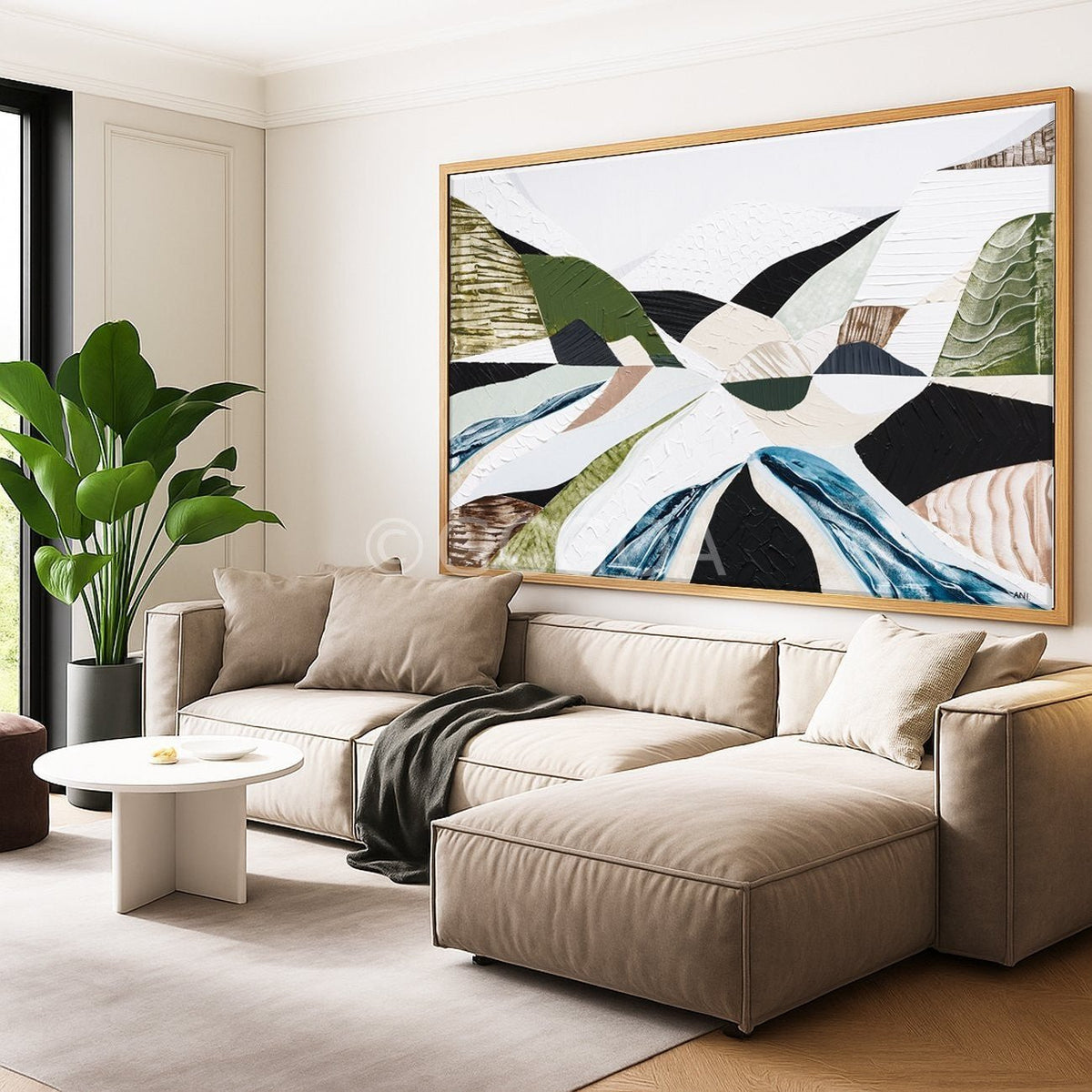 Great Dividing Ranges – Original Painting by Ani Ipradjian - Gold Coast Gallery Of ArtAni Ipradjian