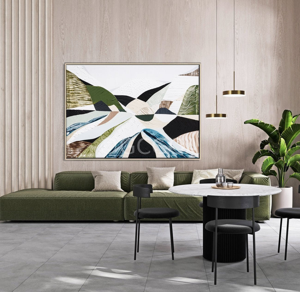 Great Dividing Ranges – Original Painting by Ani Ipradjian - Gold Coast Gallery Of ArtAni Ipradjian