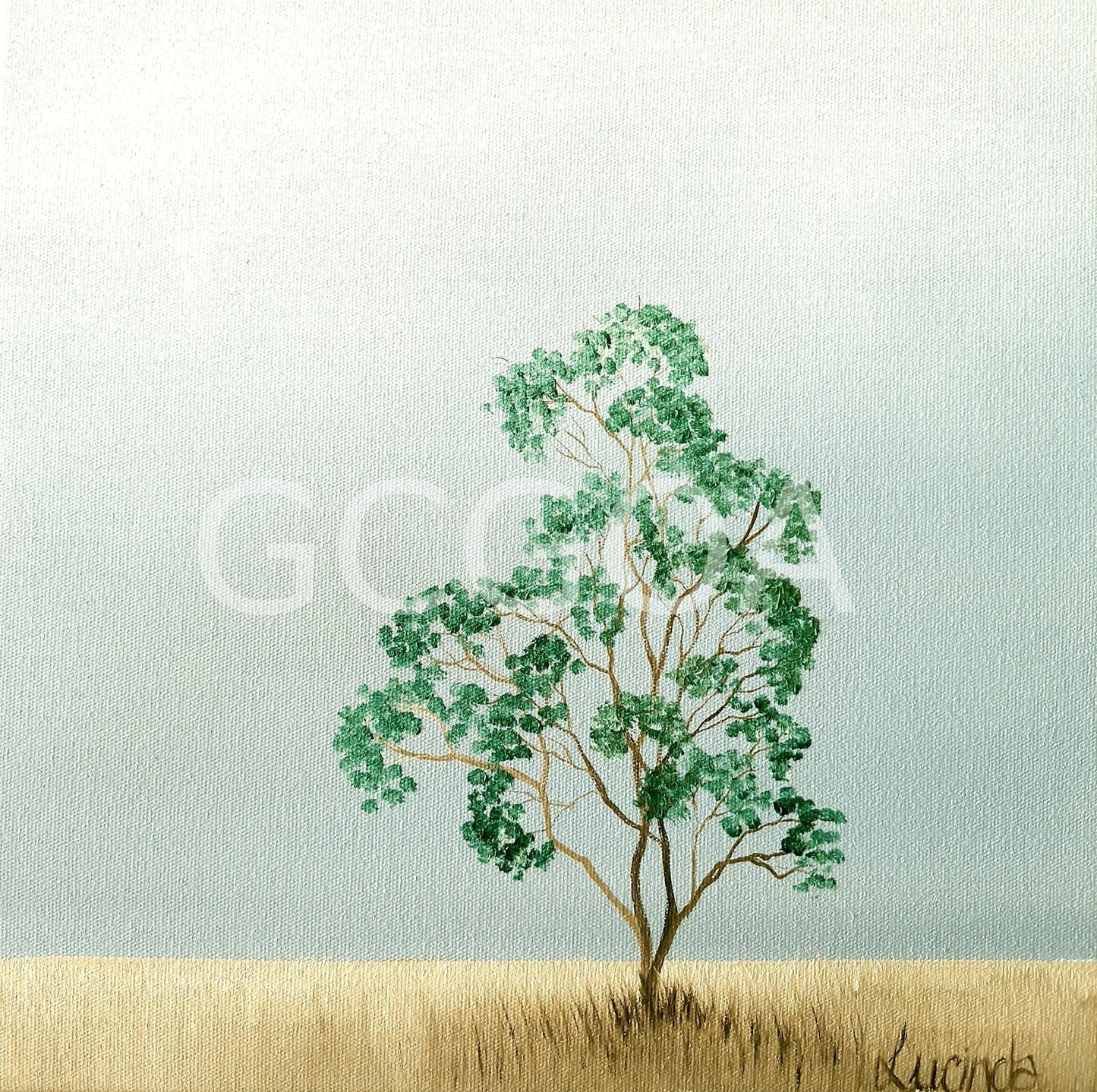 Green Blossom Tree - Gold Coast Gallery Of ArtLucinda Leveille