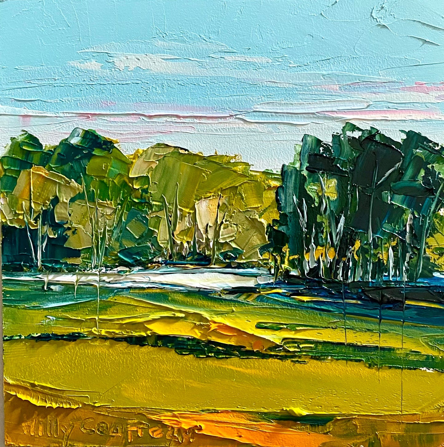 Green Landscape - Gold Coast Gallery Of ArtHilly Coufreur