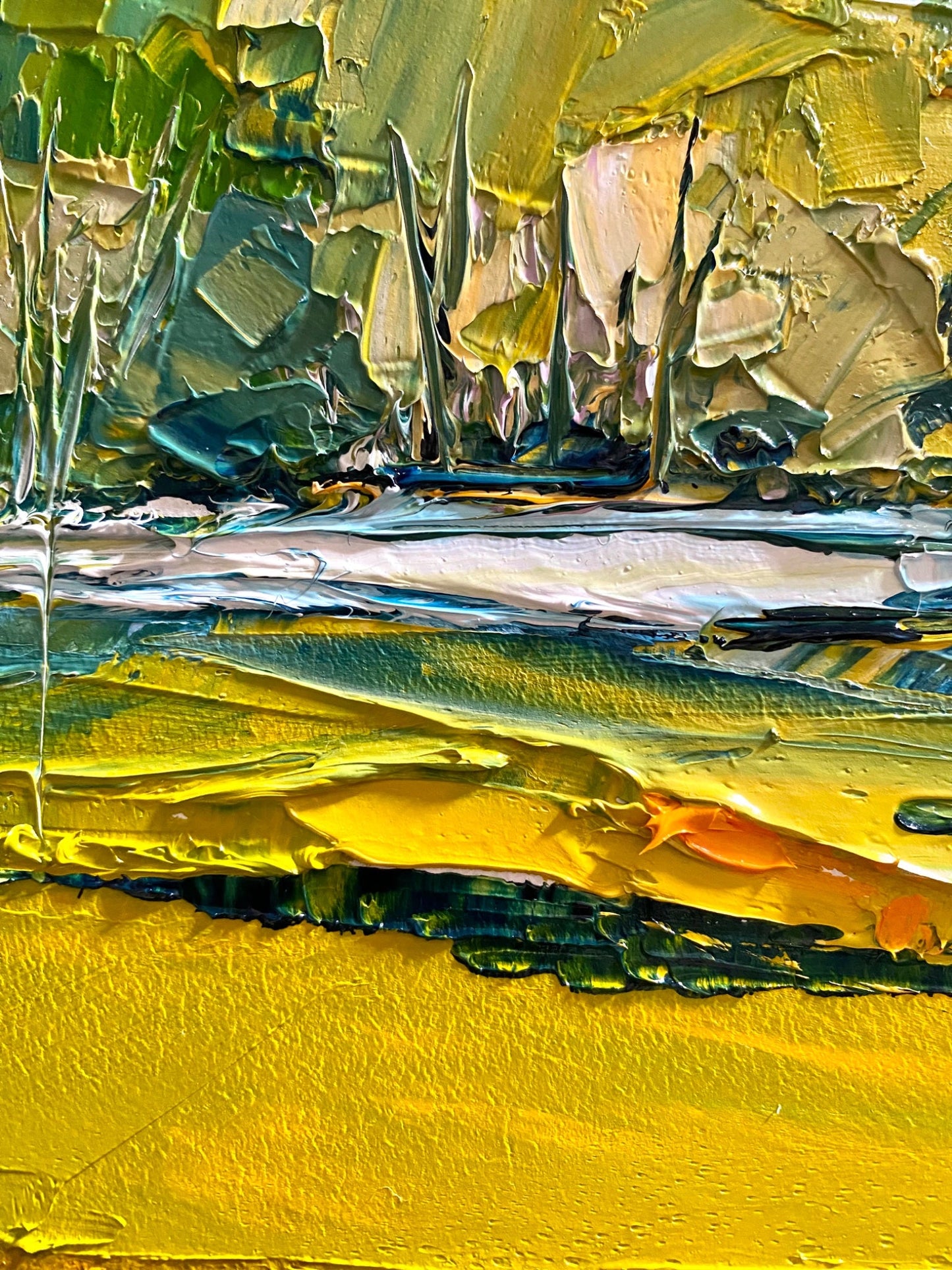 Green Landscape - Gold Coast Gallery Of ArtHilly Coufreur