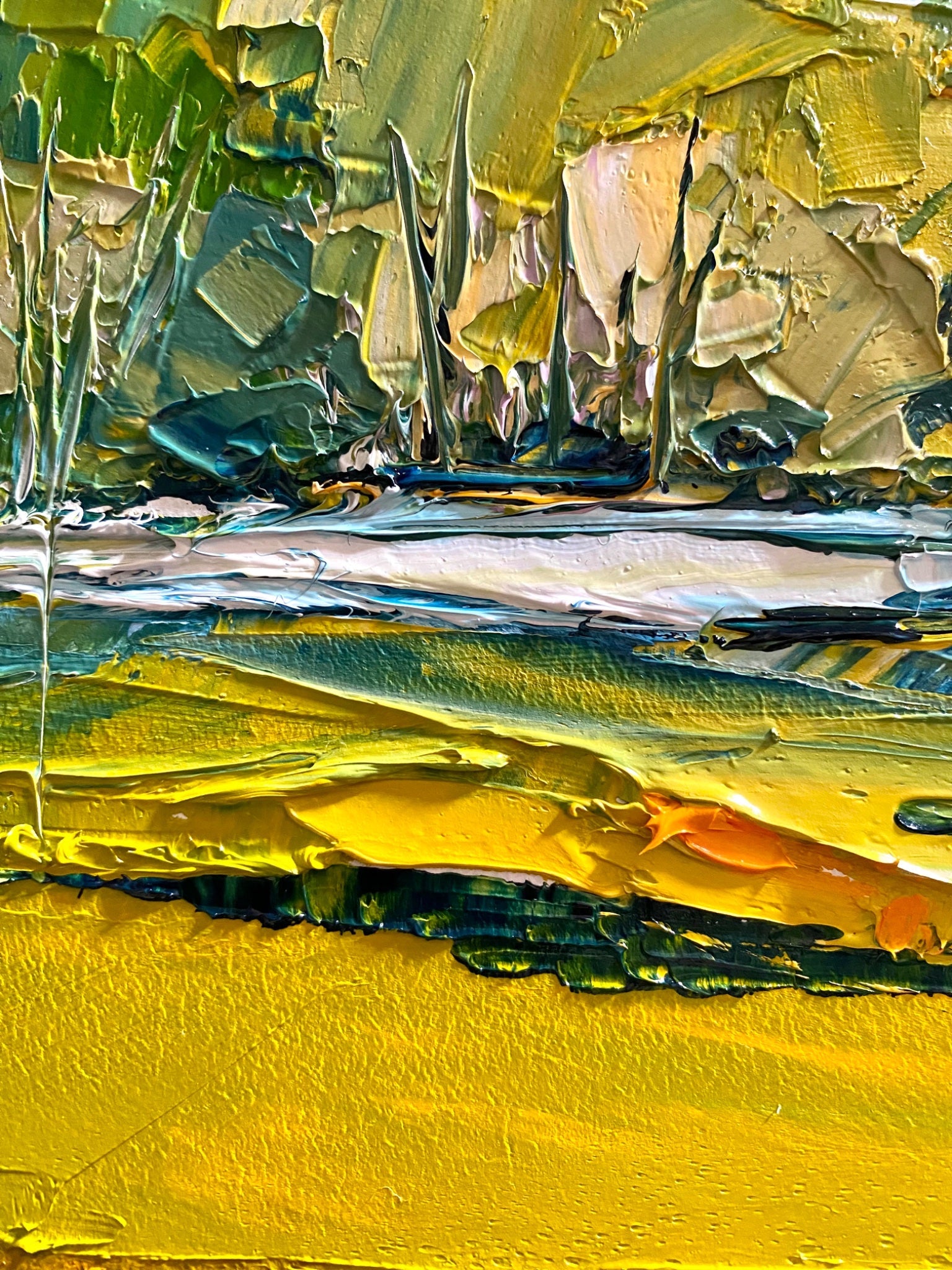 Green Landscape - Gold Coast Gallery Of ArtHilly Coufreur