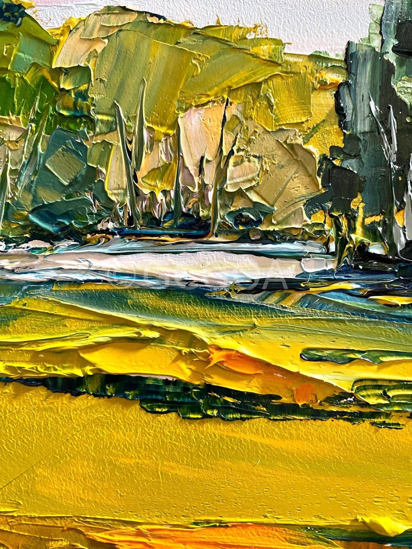 Green Landscape - Gold Coast Gallery Of ArtHilly Coufreur