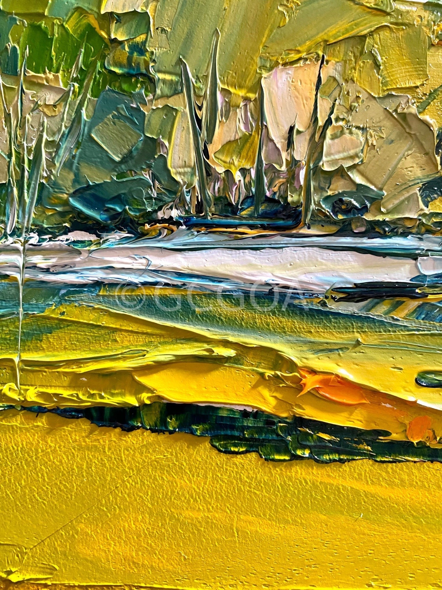 Green Landscape - Gold Coast Gallery Of ArtHilly Coufreur