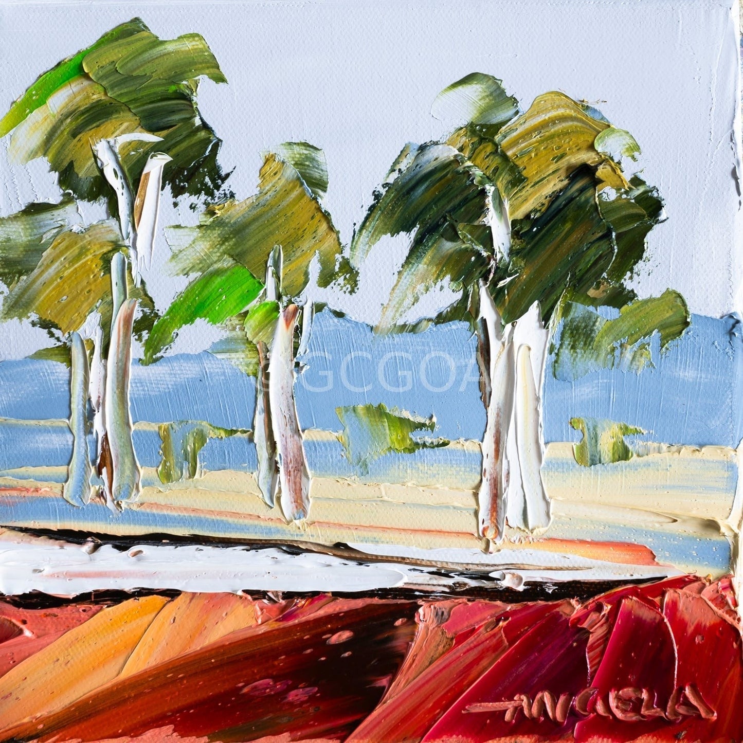 Grounded - Original Art - Gold Coast Gallery Of ArtAngela Hawkey