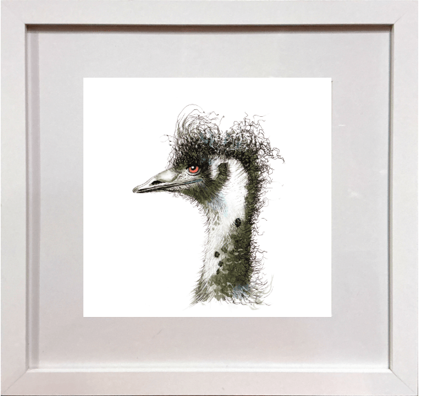 Gudgeon The Emu - Original Art - Gold Coast Gallery Of ArtYvonne Wells