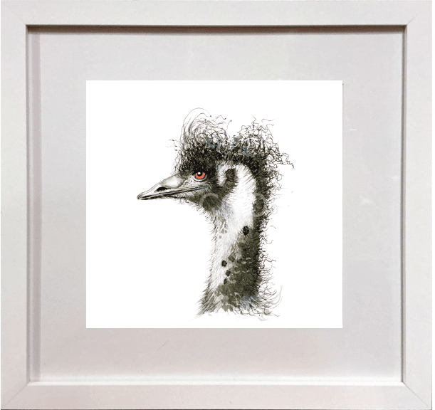 Gudgeon The Emu - Original Art - Gold Coast Gallery Of ArtYvonne Wells