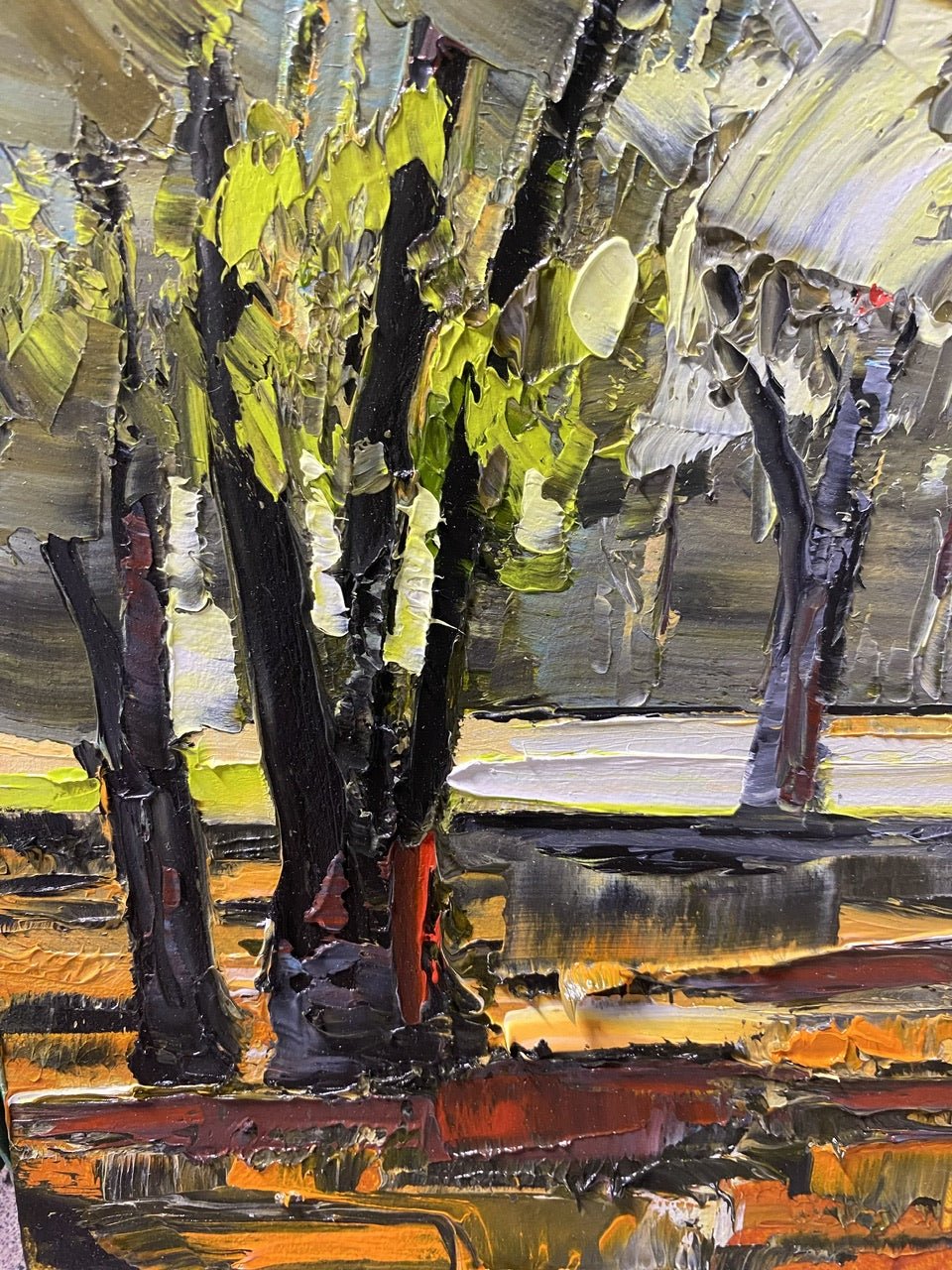 Gumtree Forest - Plein Air - Gold Coast Gallery Of ArtHilly Coufreur