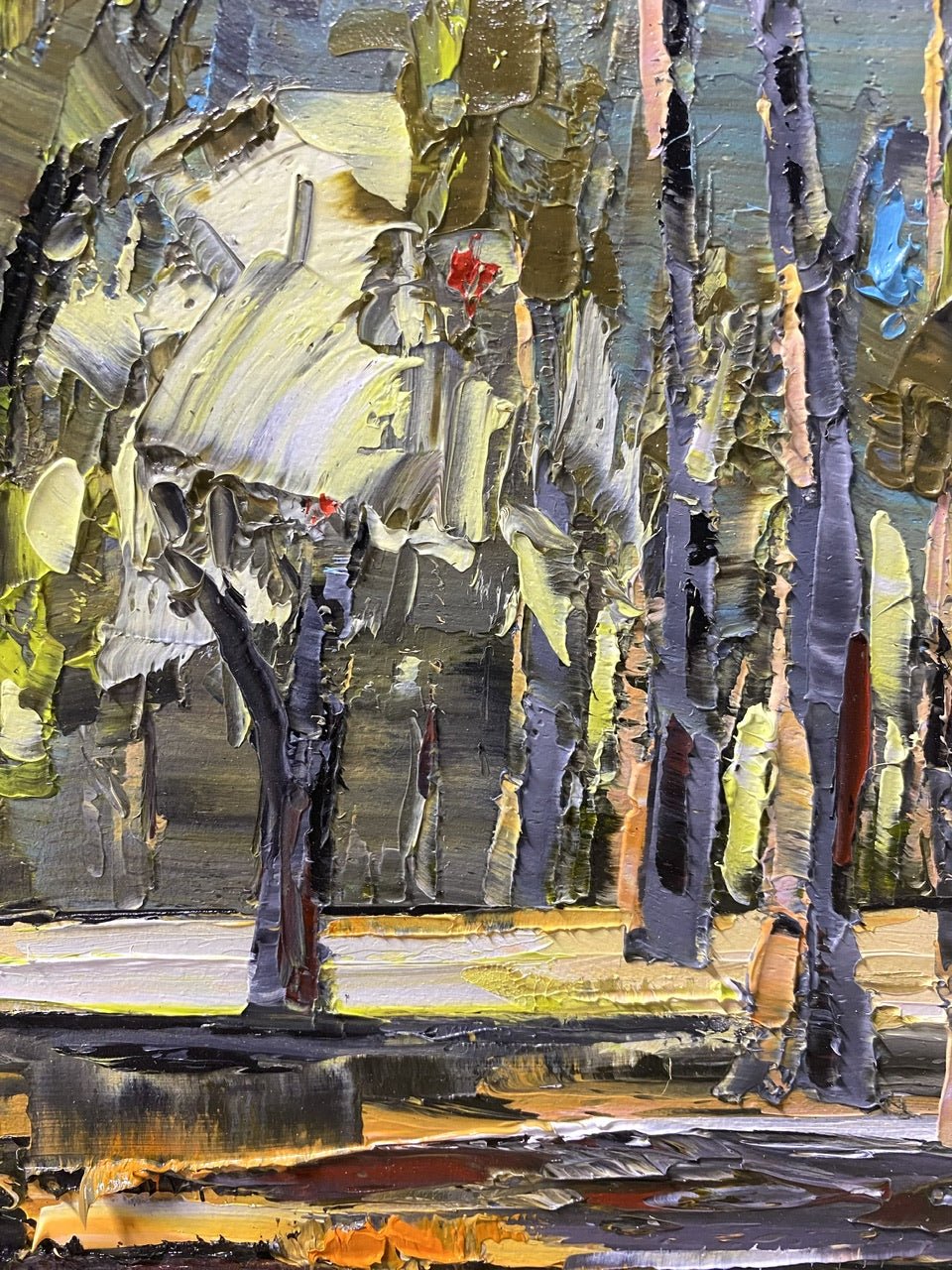 Gumtree Forest - Plein Air - Gold Coast Gallery Of ArtHilly Coufreur