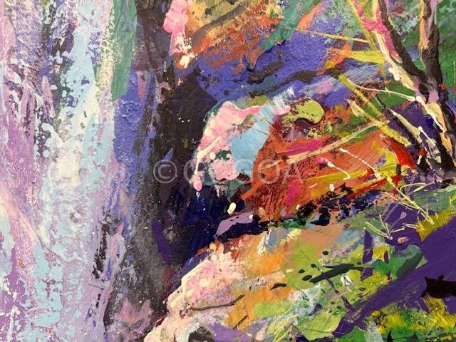 Halls Falls, Tasmania - Original Art - Gold Coast Gallery Of ArtJos Coufreur