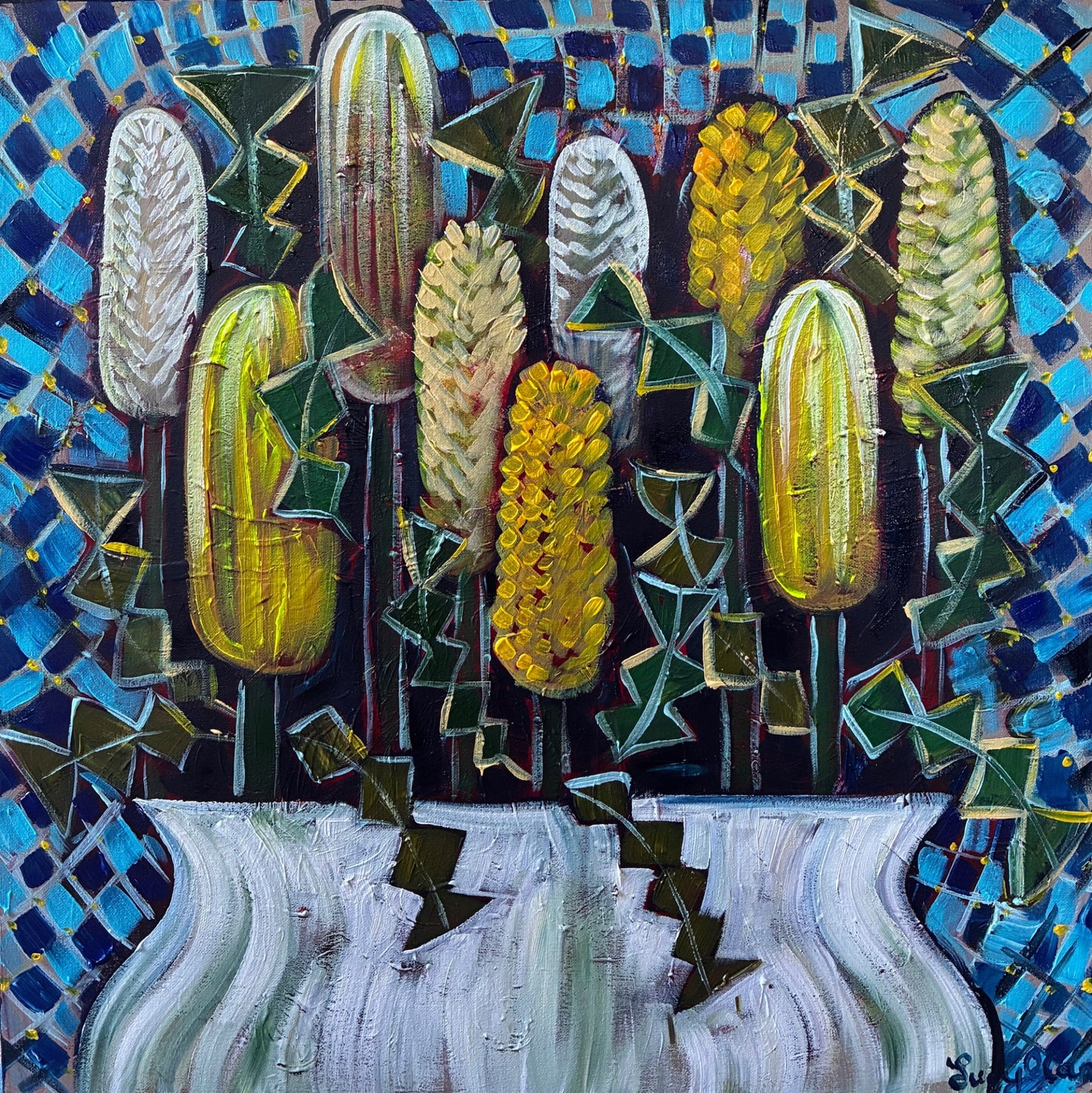 Harlequin Banksias - Gold Coast Gallery Of ArtLucy Car