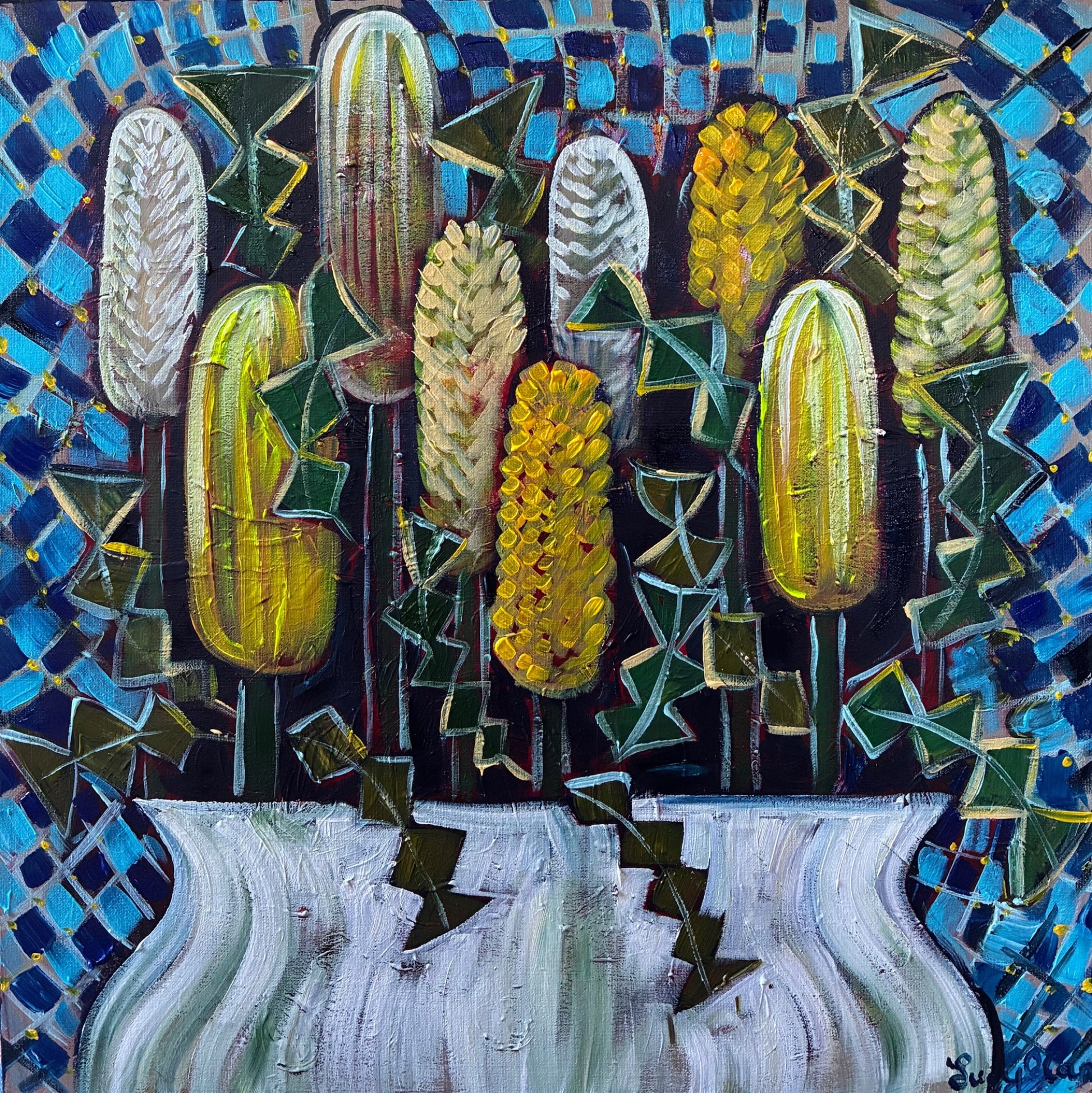 Harlequin Banksias - Gold Coast Gallery Of ArtLucy Car