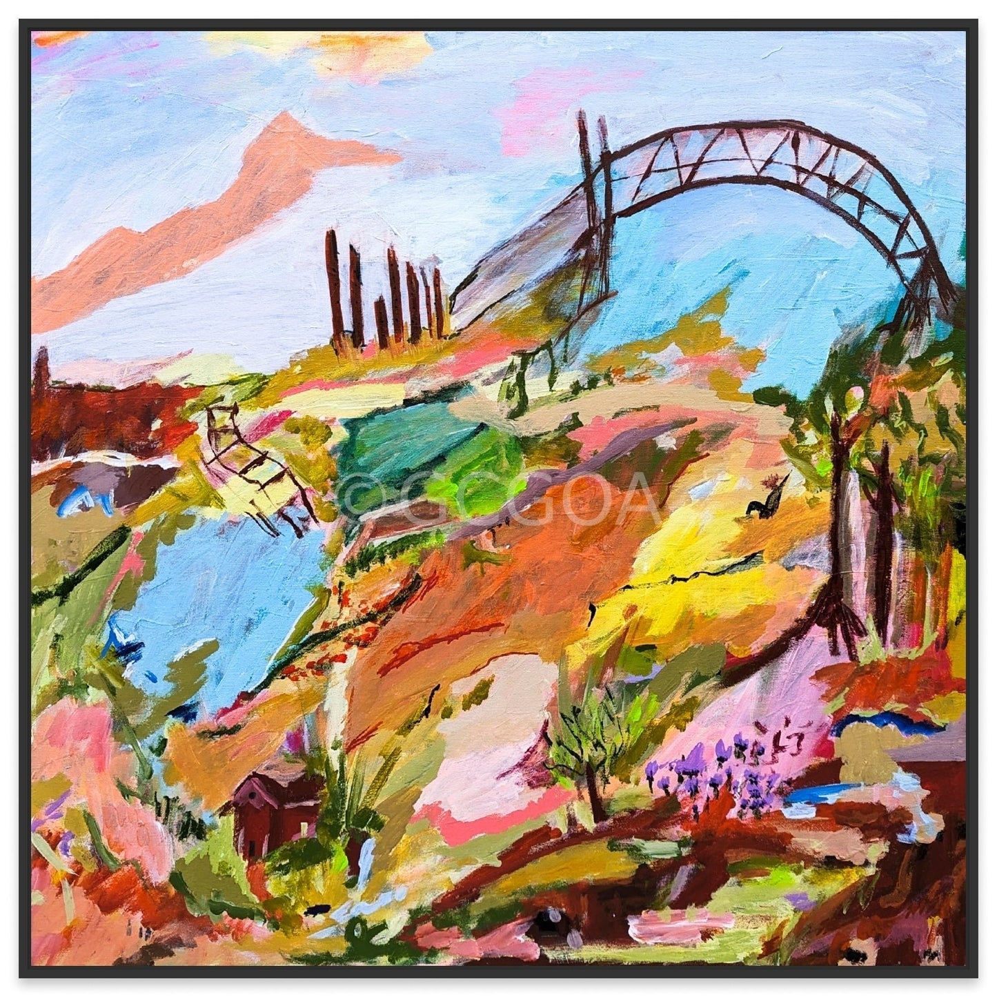 Harmony Of Nature - Fine Art Print By Alpana Rai - Gold Coast Gallery Of ArtGold Coast Gallery Of Art