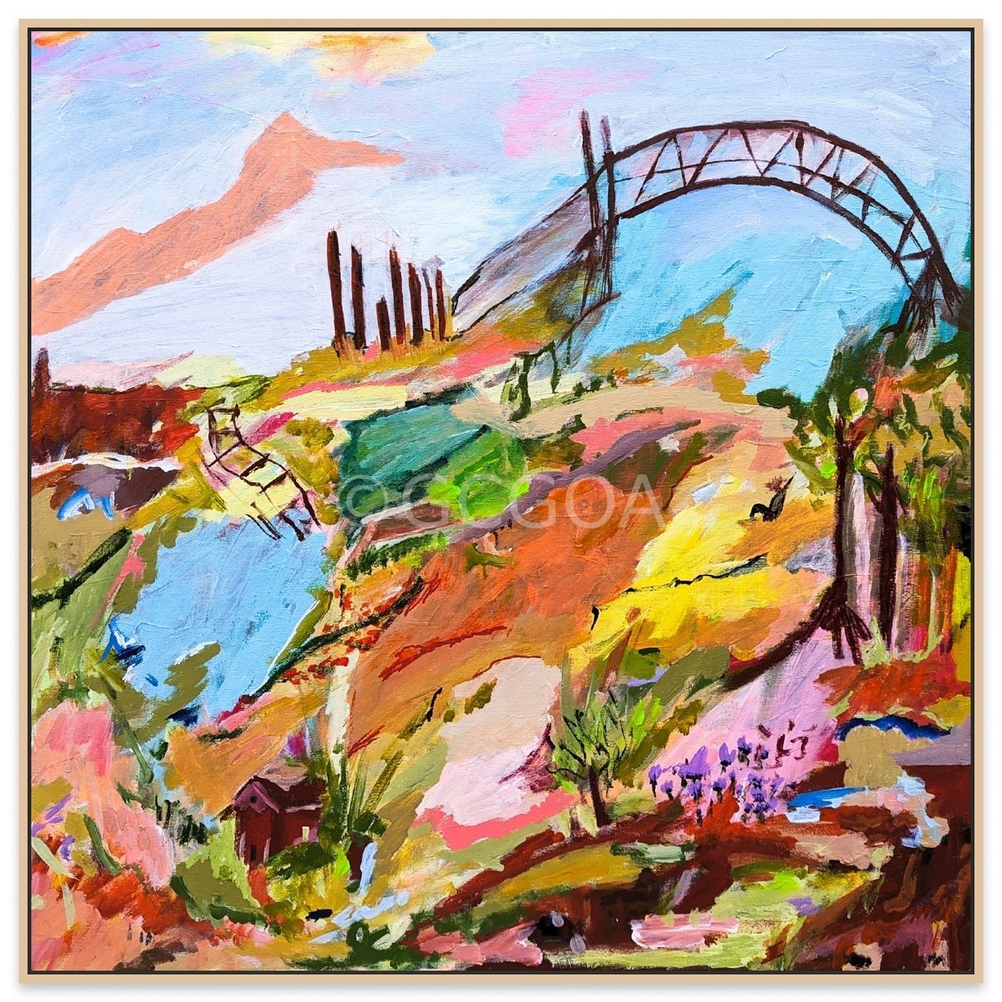 Harmony Of Nature - Fine Art Print By Alpana Rai - Gold Coast Gallery Of ArtGold Coast Gallery Of Art