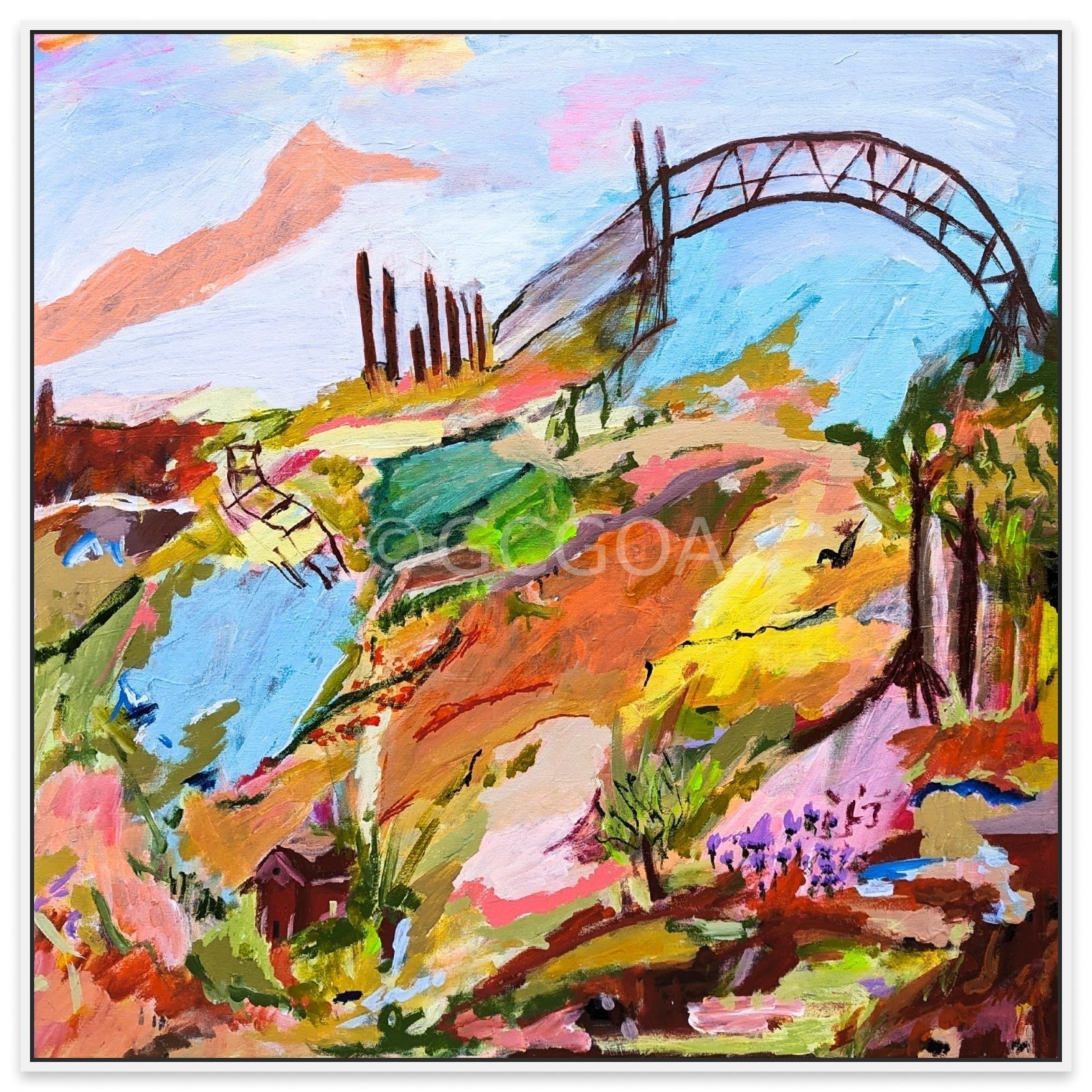 Harmony Of Nature - Fine Art Print By Alpana Rai - Gold Coast Gallery Of ArtGold Coast Gallery Of Art