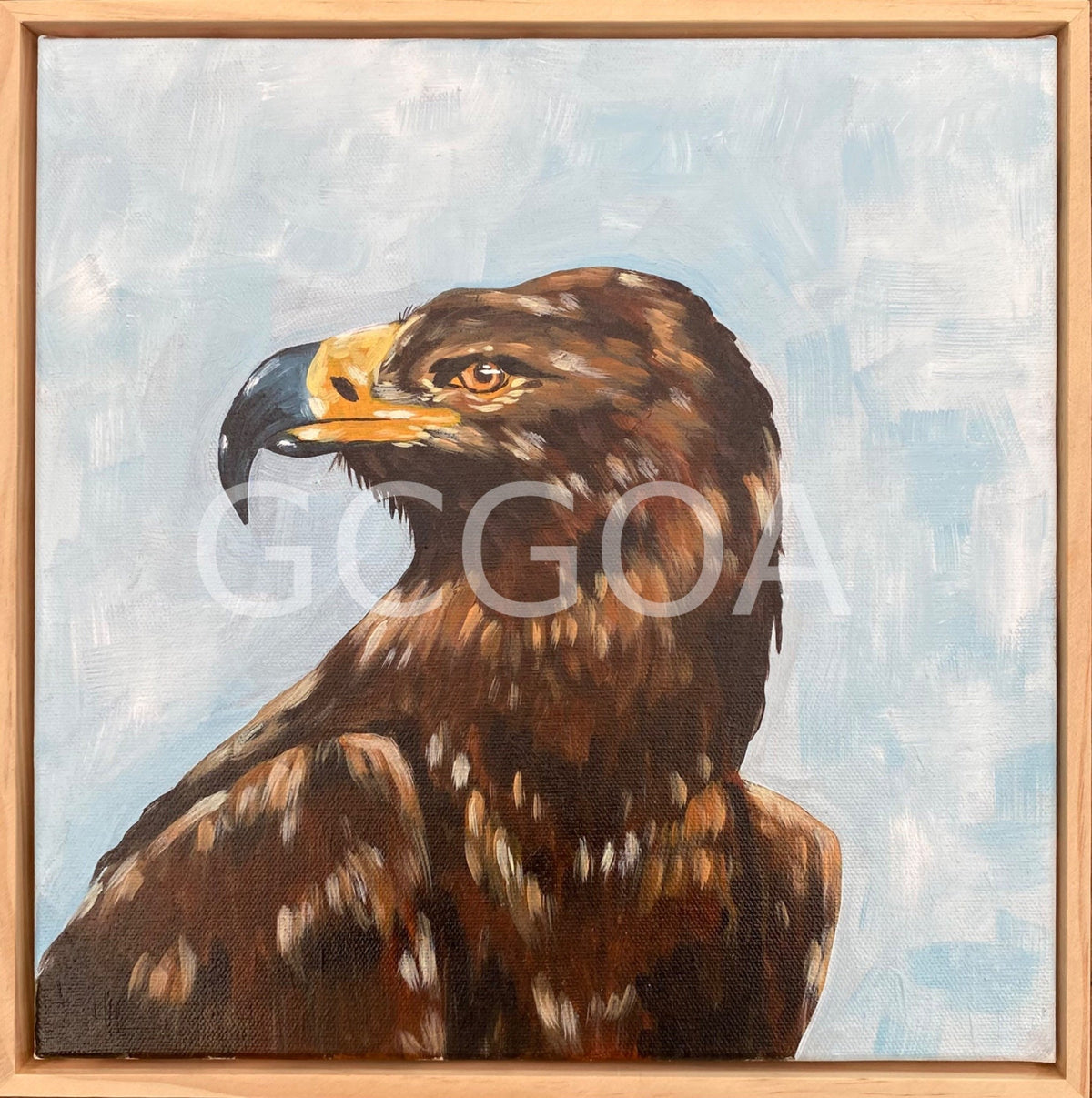 Harold the brown eagle - Gold Coast Gallery Of ArtMikayla