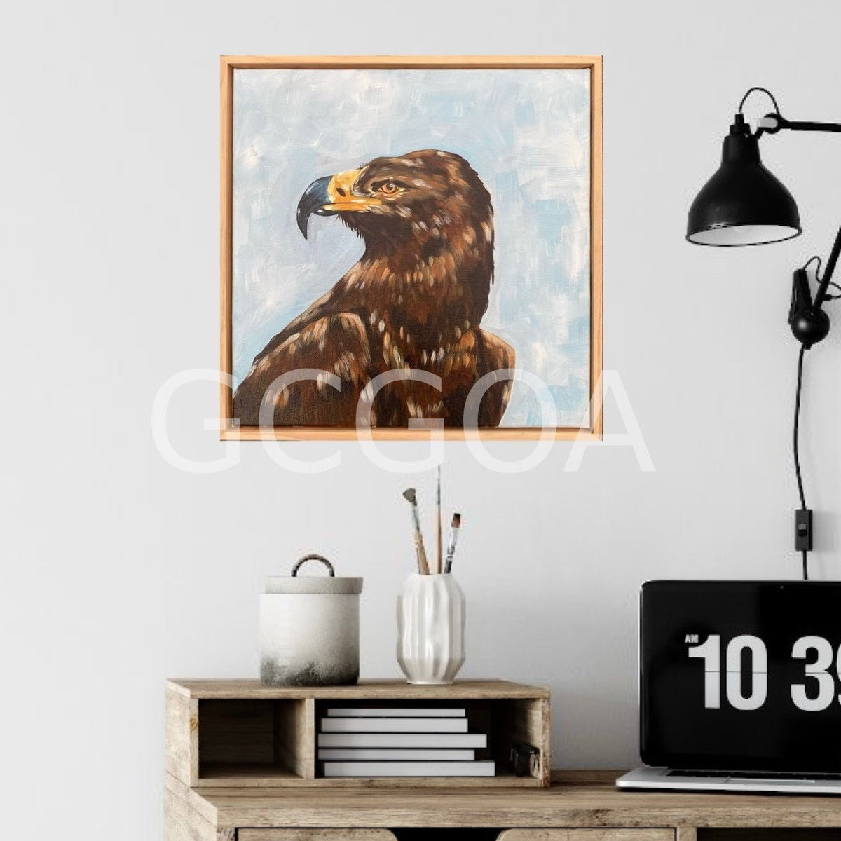 Harold the brown eagle - Gold Coast Gallery Of ArtMikayla