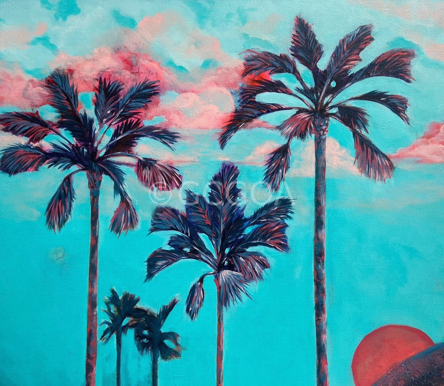 Harvest Moon (SOLD) - Gold Coast Gallery Of ArtMadeline Maclachlan