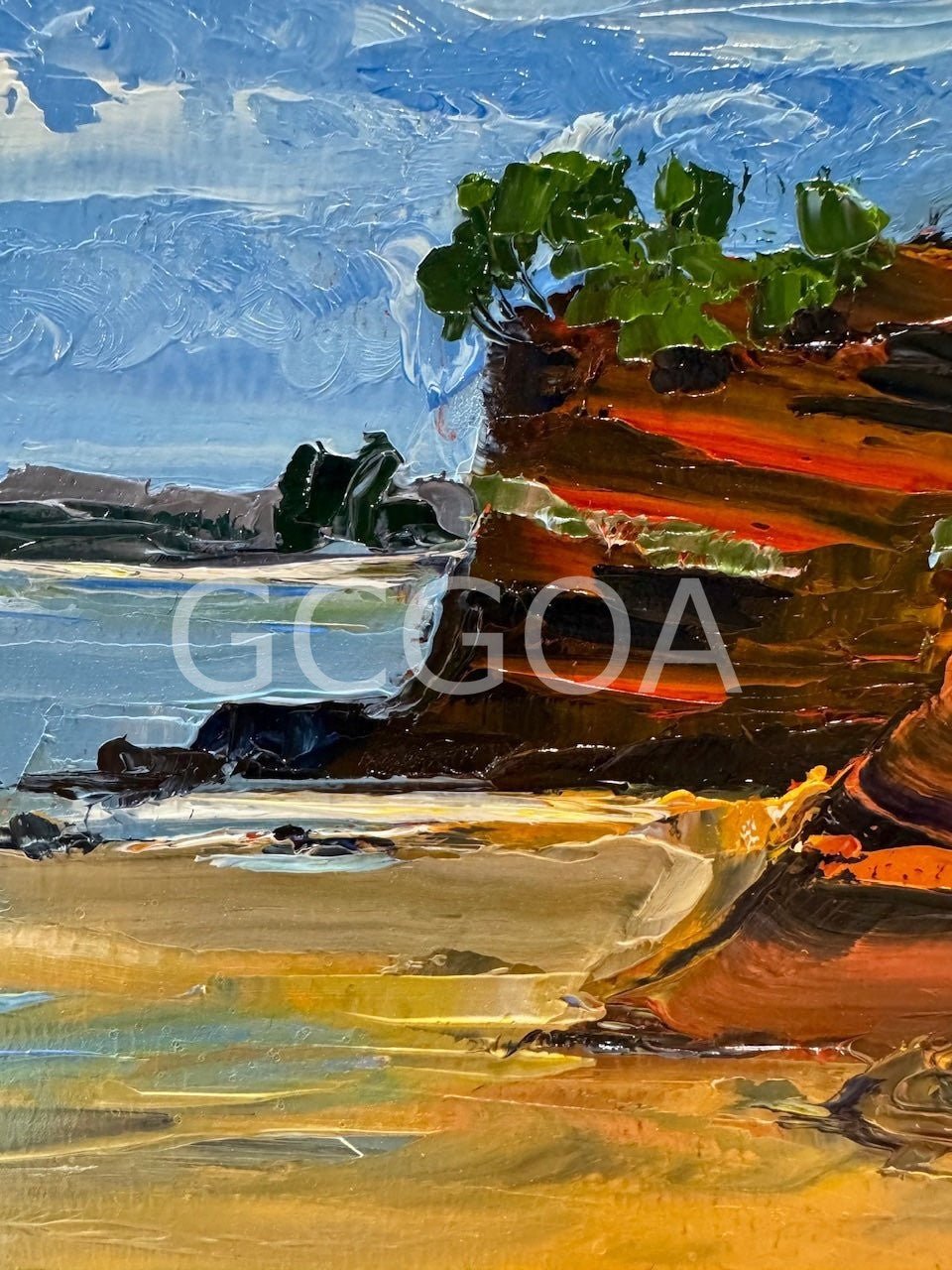 Hatfields Beach New Zealand - Gold Coast Gallery Of ArtHilly Coufreur