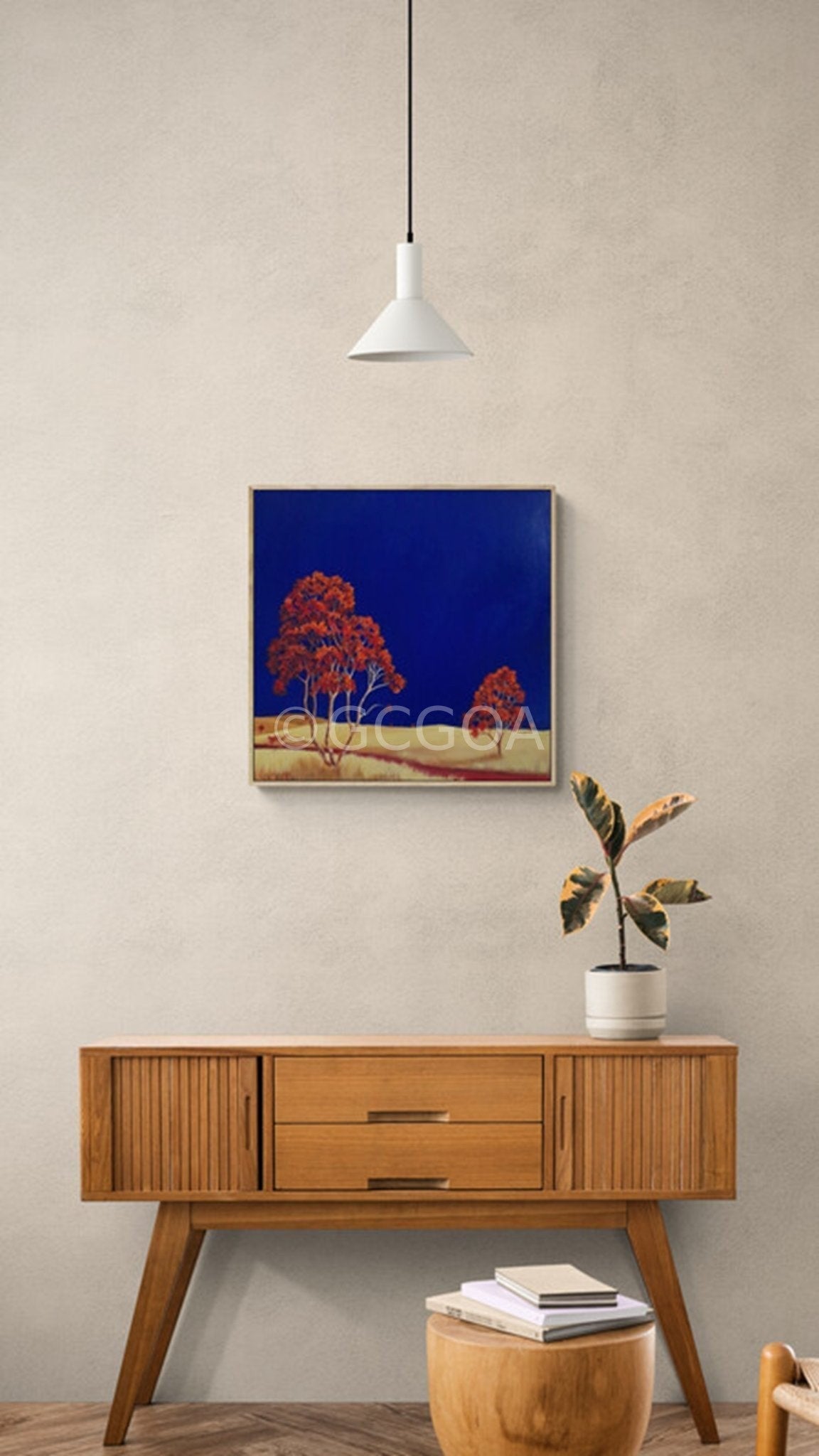 Headed Home On The Red Road - Original Art - Gold Coast Gallery Of ArtLucinda Leveille
