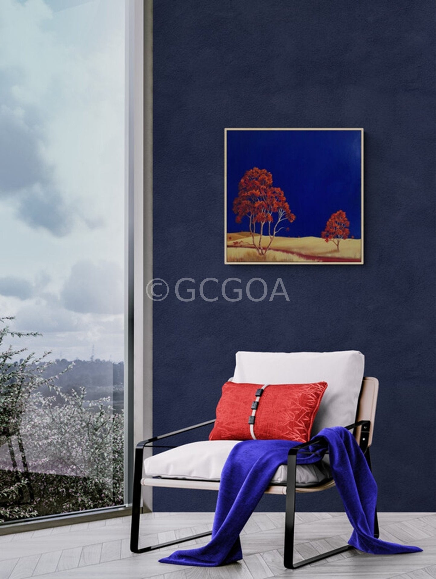Headed Home On The Red Road - Original Art - Gold Coast Gallery Of ArtLucinda Leveille