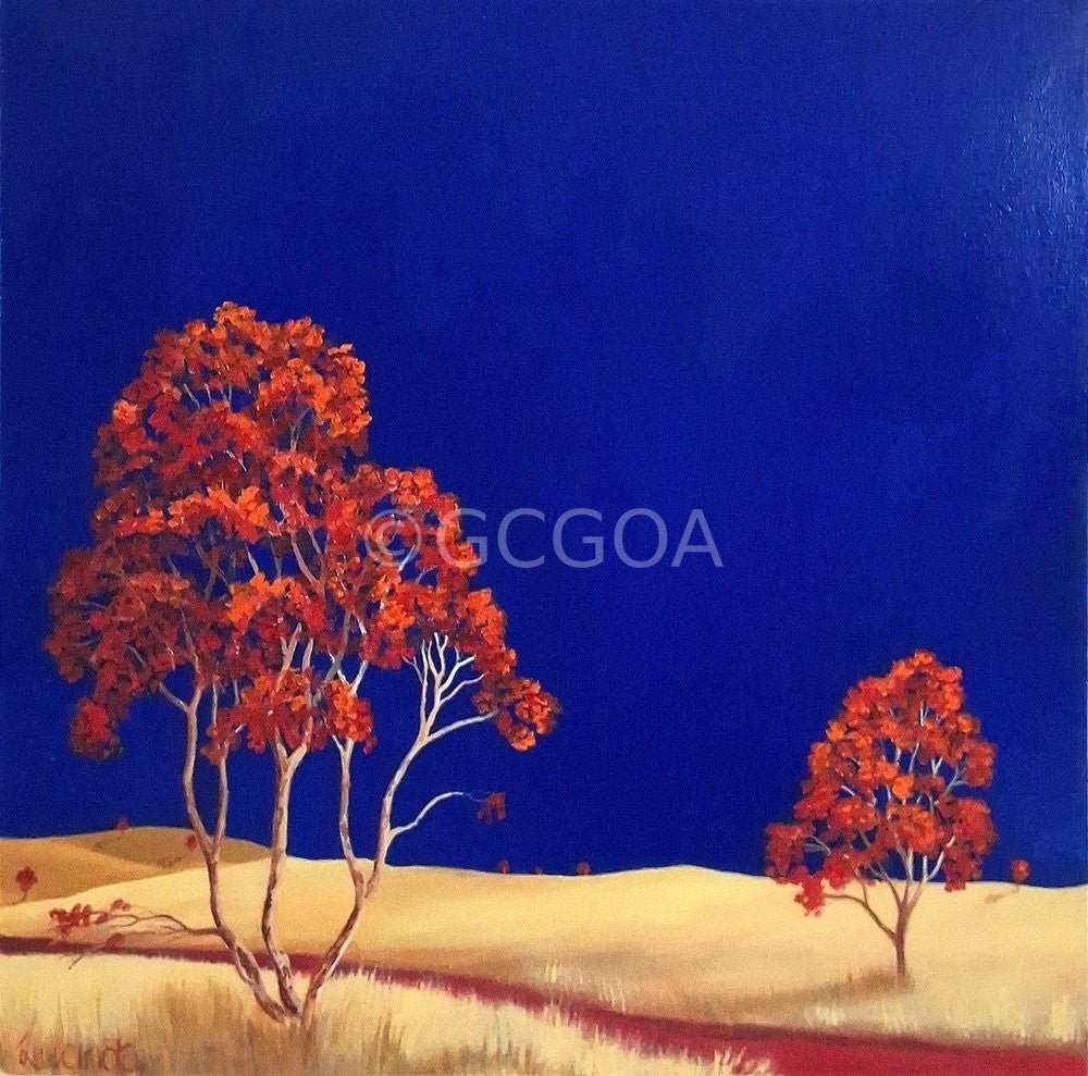 Headed Home On The Red Road - Original Art - Gold Coast Gallery Of ArtLucinda Leveille