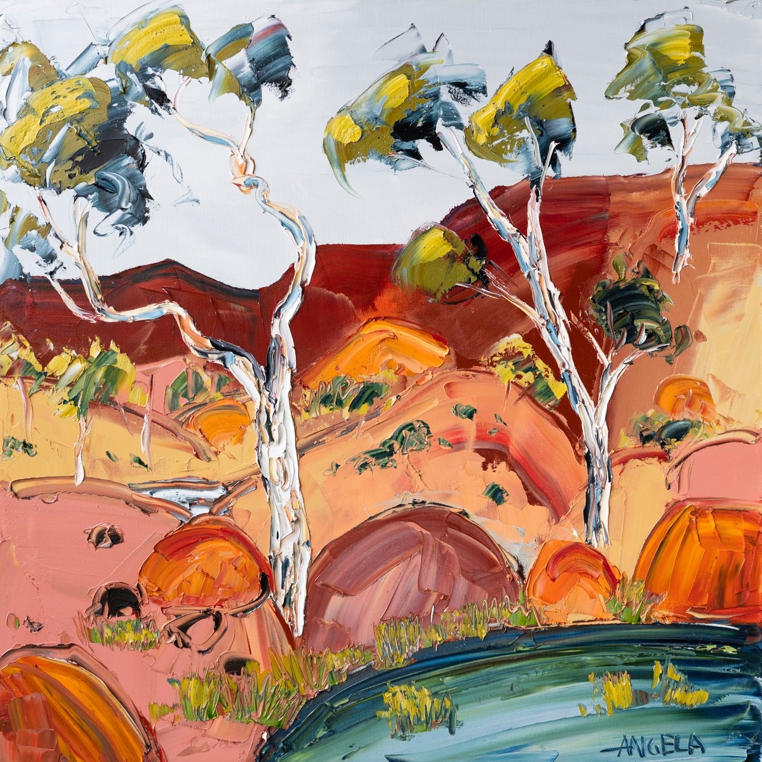 Heat Rising - Gold Coast Gallery Of ArtAngela Hawkey