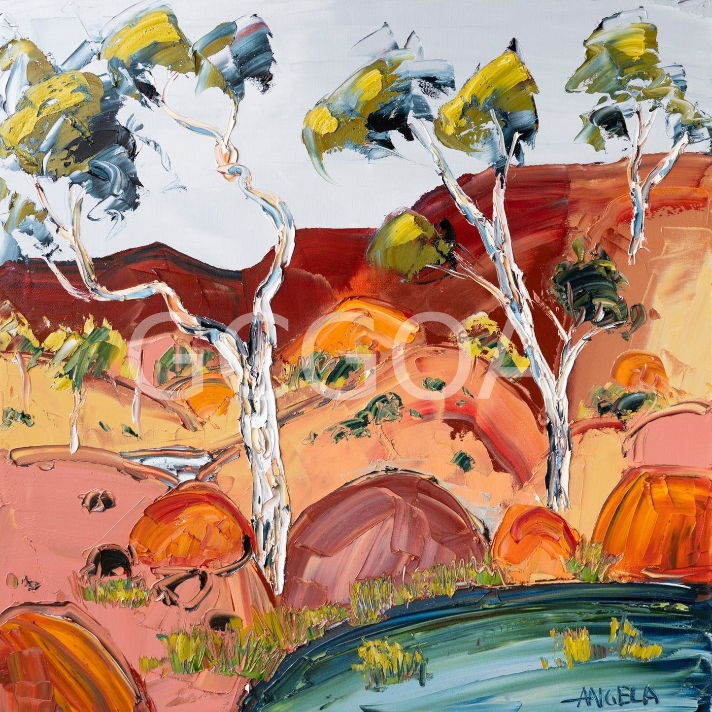 Heat Rising - Gold Coast Gallery Of ArtAngela Hawkey