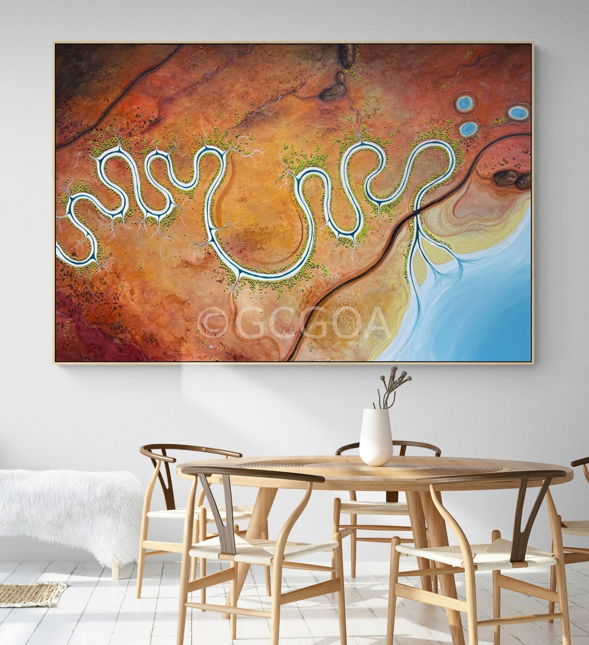 Held By The Earth - Drawn To The Sea - Gold Coast Gallery Of ArtTania Chanter