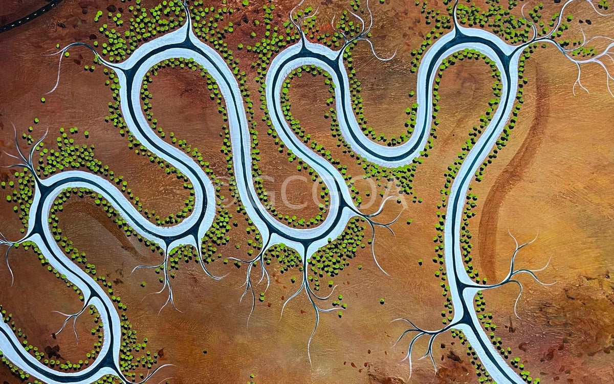 Held By The Earth - Drawn To The Sea - Gold Coast Gallery Of ArtTania Chanter