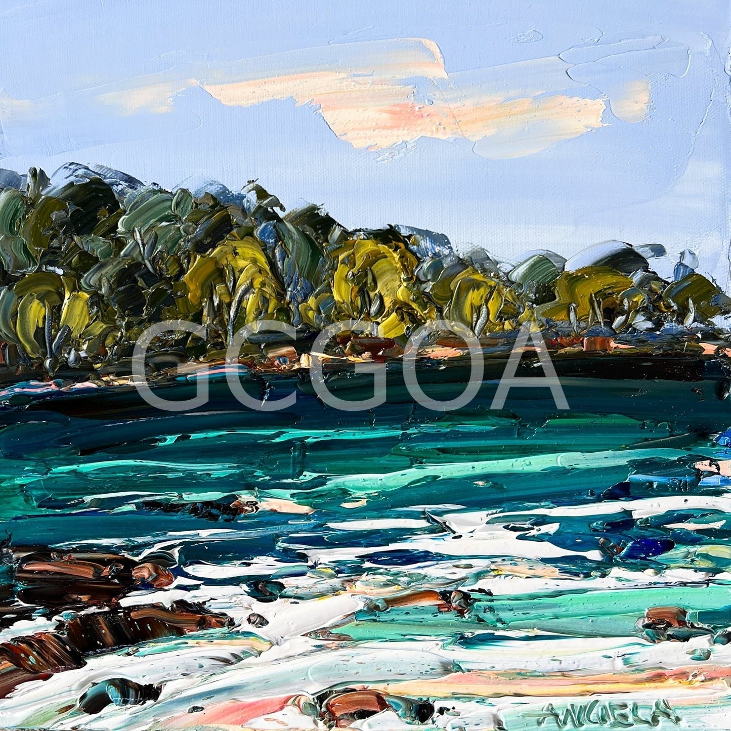 Held by the Horizon - Gold Coast Gallery Of ArtAngela Hawkey