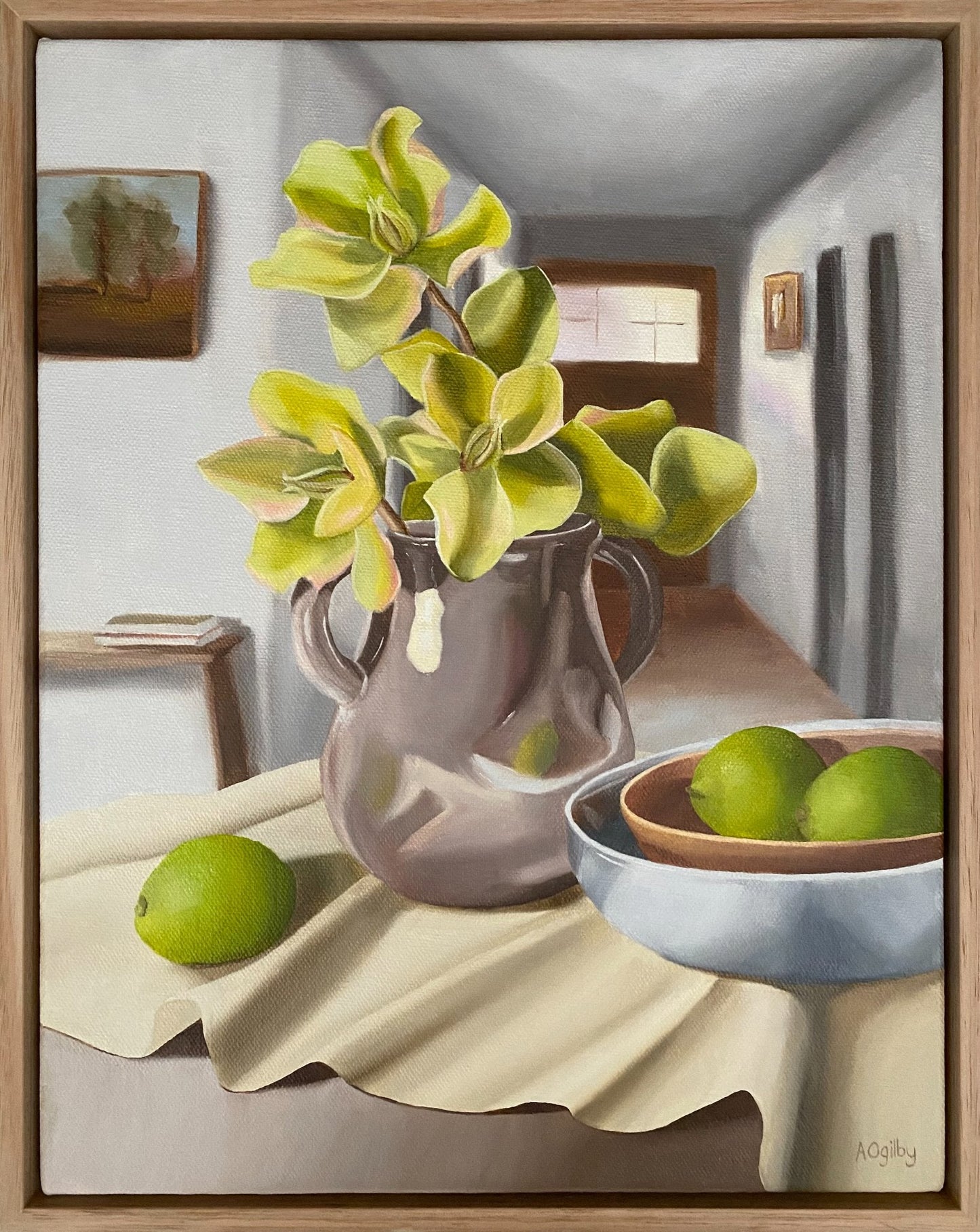 Hellebores and Stacked Bowls - Gold Coast Gallery Of ArtAmanda Ogilby