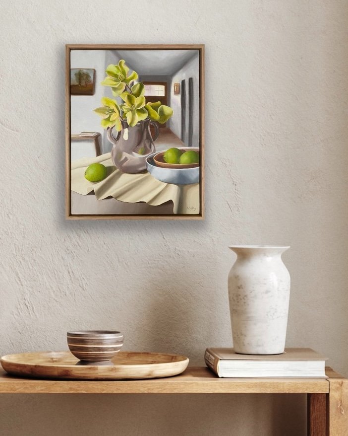Hellebores and Stacked Bowls - Gold Coast Gallery Of ArtAmanda Ogilby